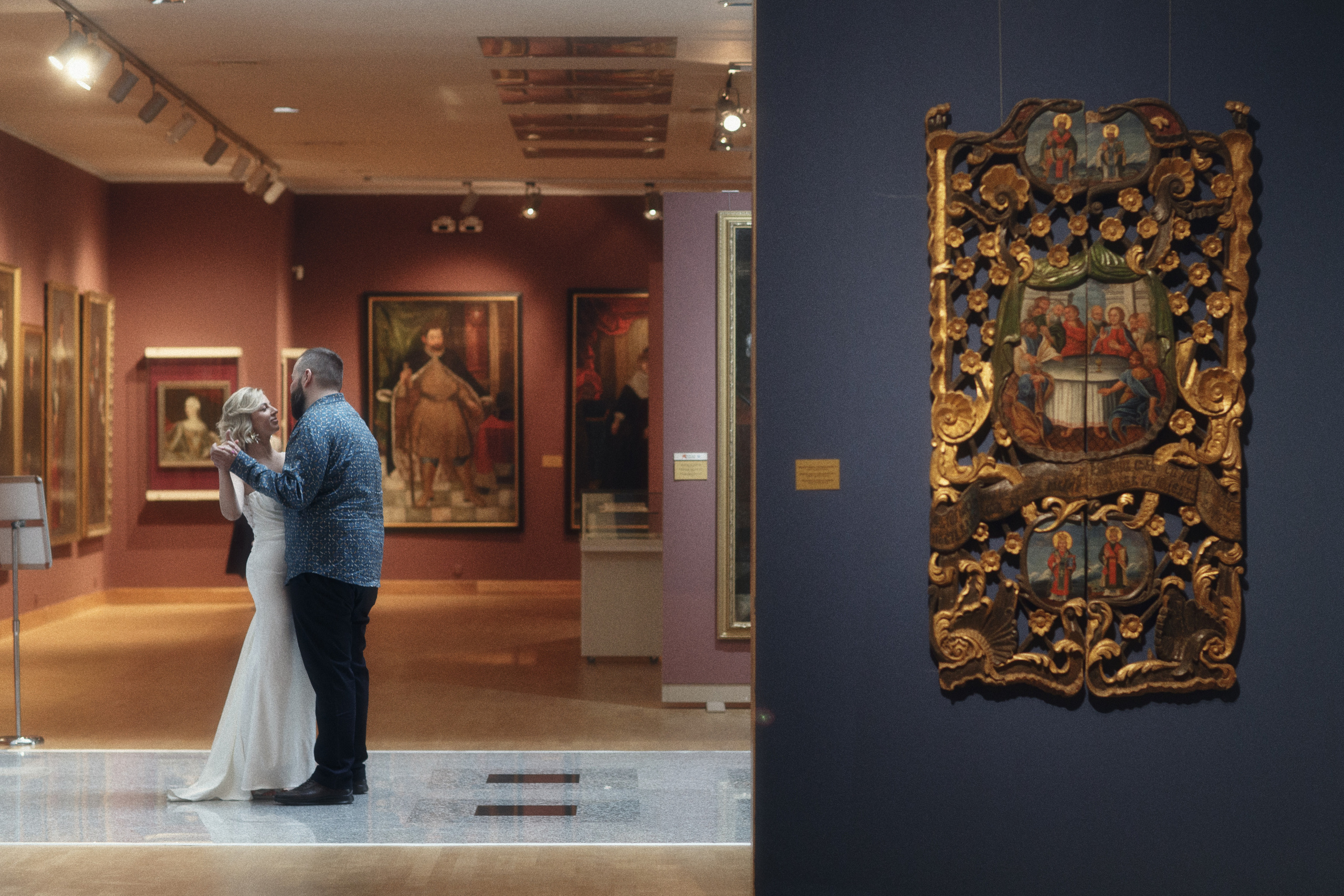 Свадебная фотосессия в музее