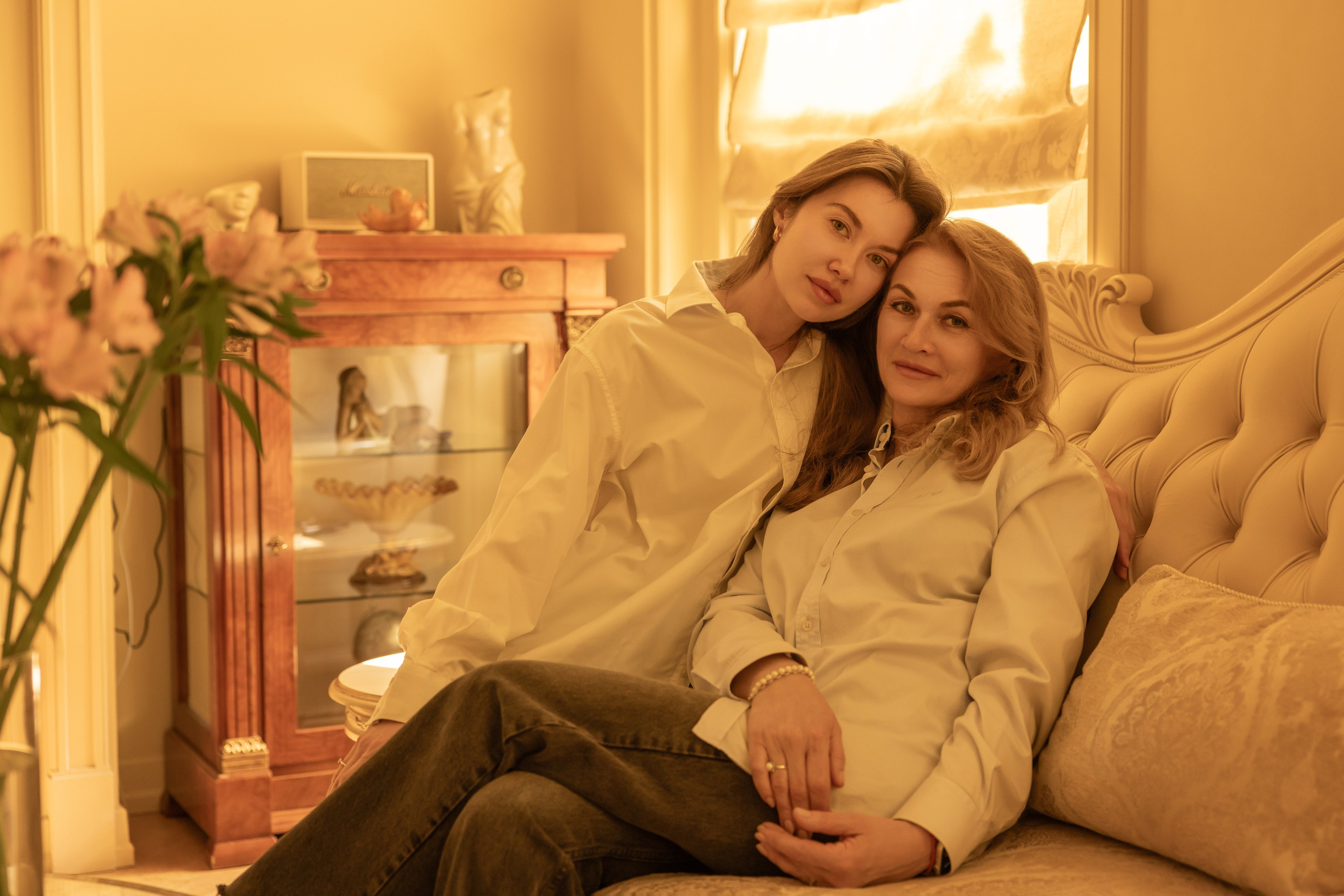 Семейная фотосессия в студии. Семейный фотограф Дина Морозова | Москва, Московская область