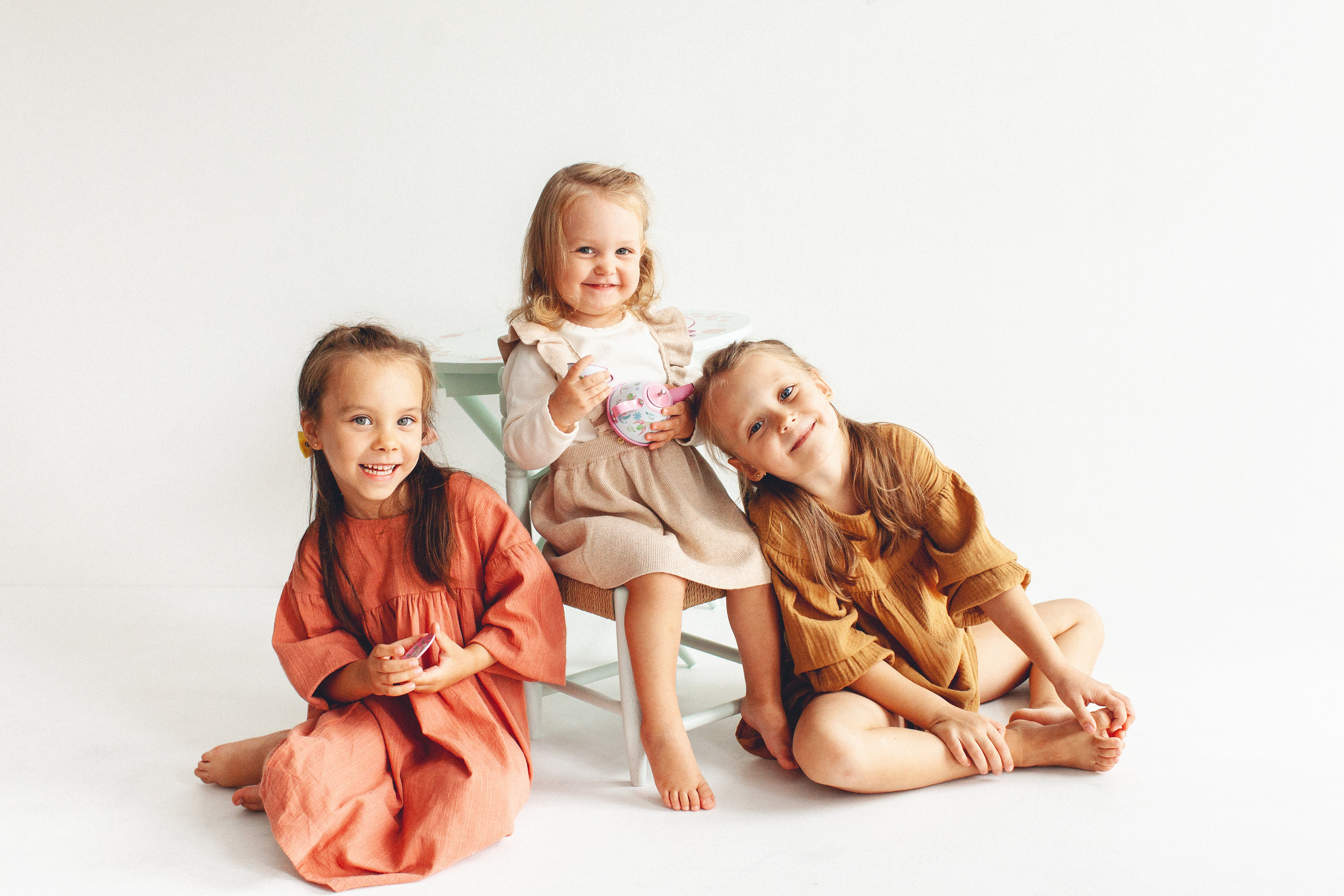 Backstage со съёмки сестёр. Детский фотограф в Самаре