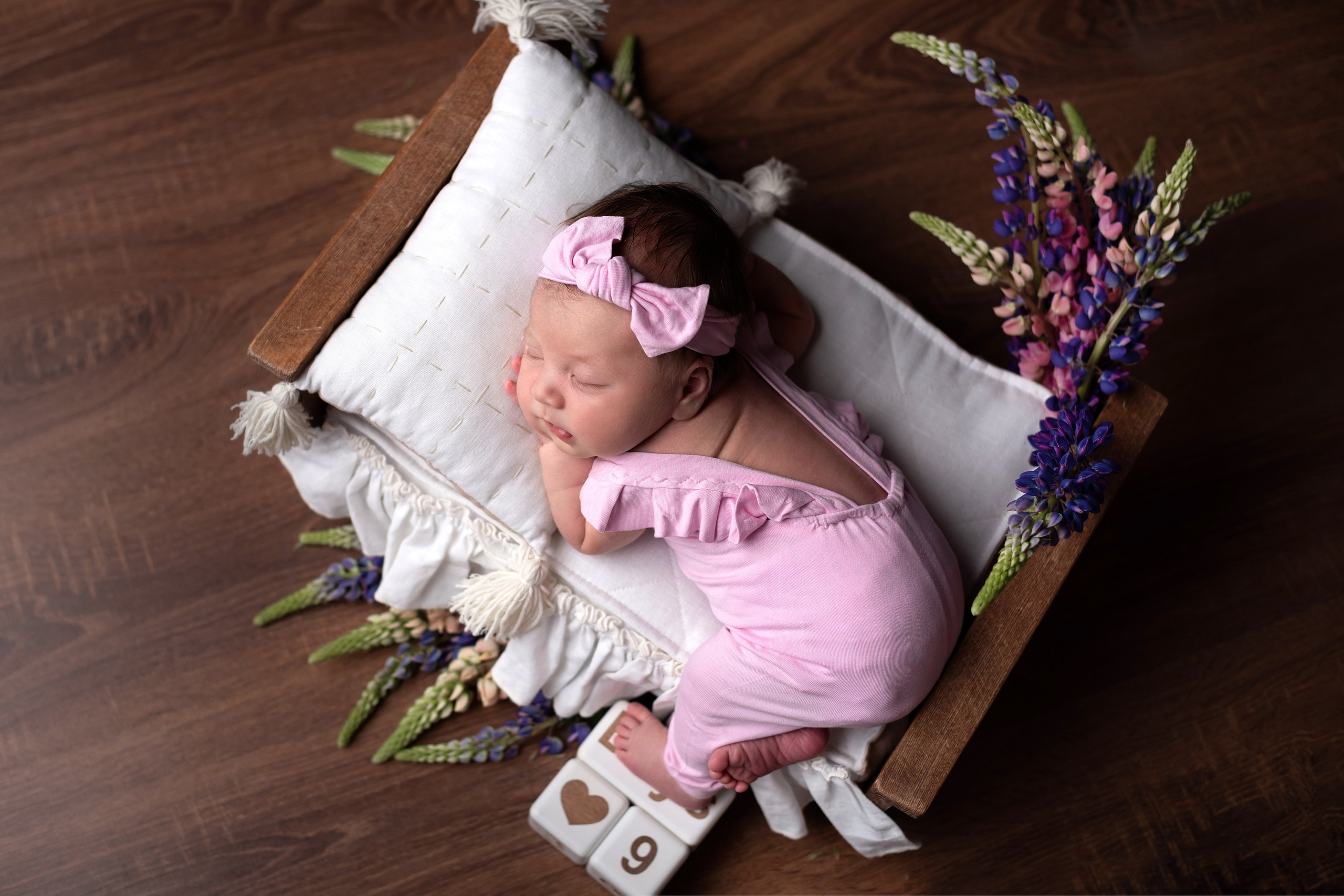 Гардероб девочки. Фотограф новорожденных в Екатеринбурге Анастасия Карманова