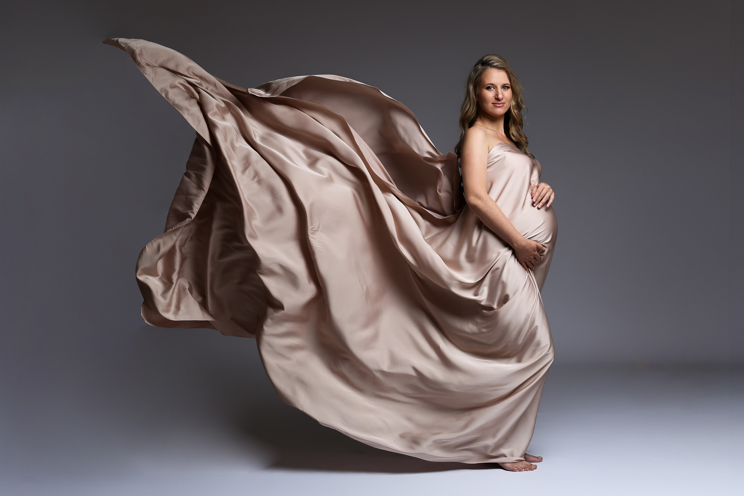 фотосессия беременной в студии идеи