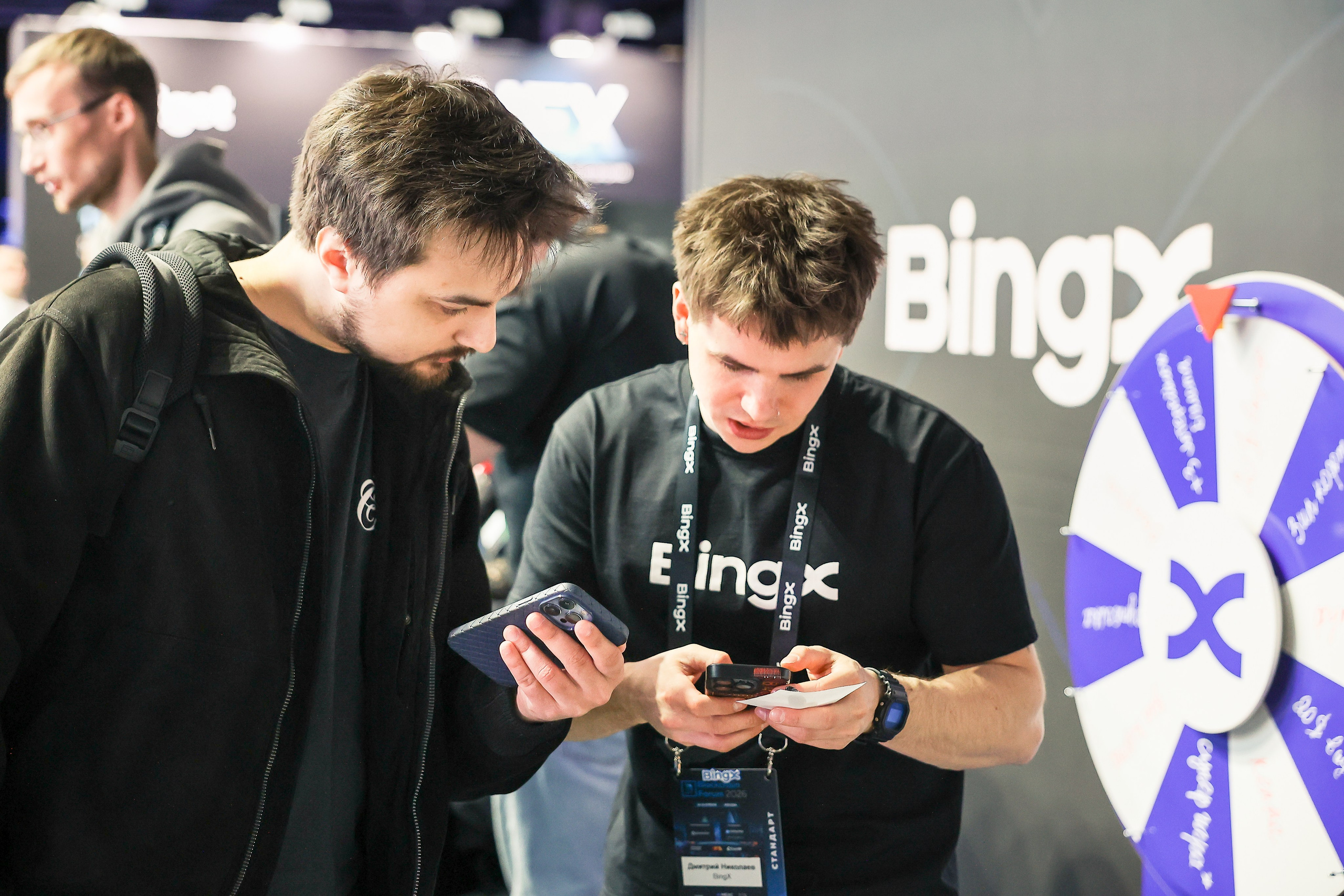 BingX at Blockchain 2026 · April 14–15, 2026 | Фотоотчёт мероприятия