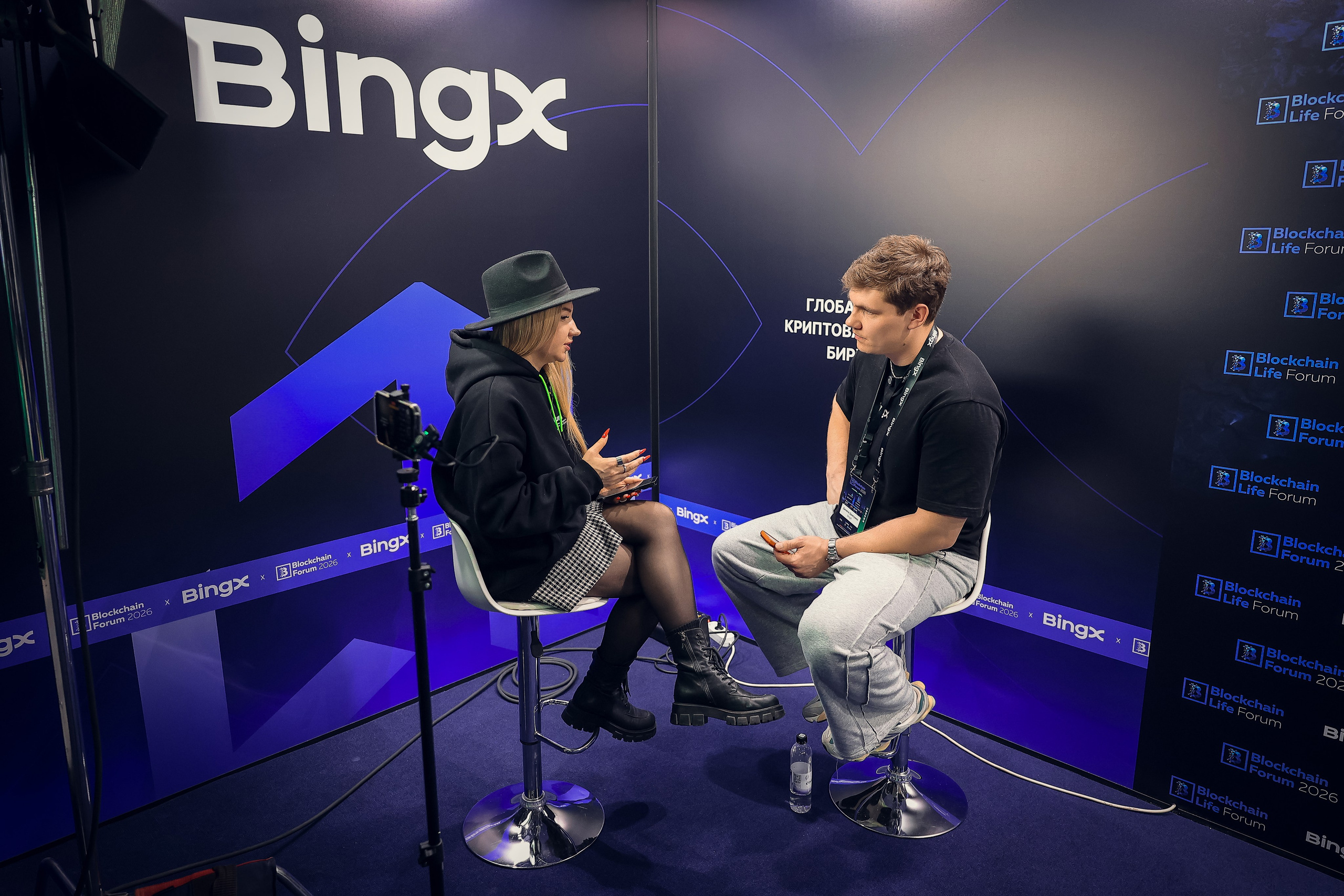BingX at Blockchain 2026 · April 14–15, 2026 | Фотоотчёт мероприятия