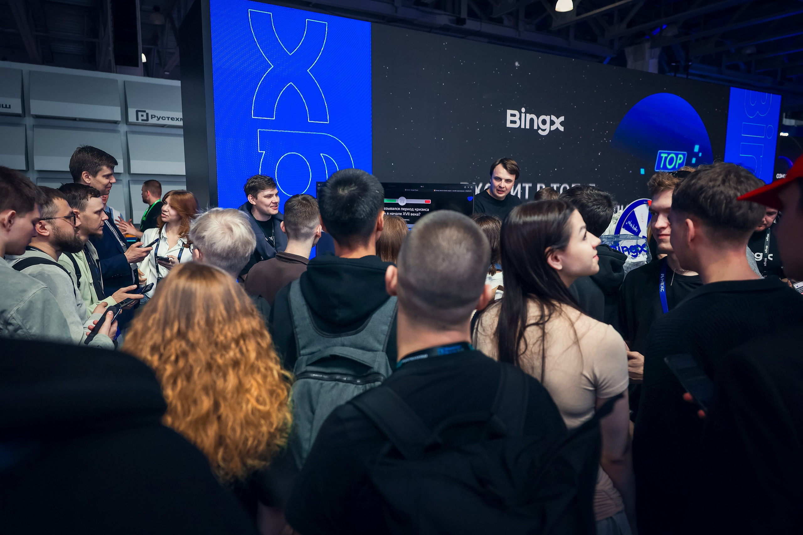 BingX at Blockchain 2026 · April 14–15, 2026 | Фотоотчёт мероприятия