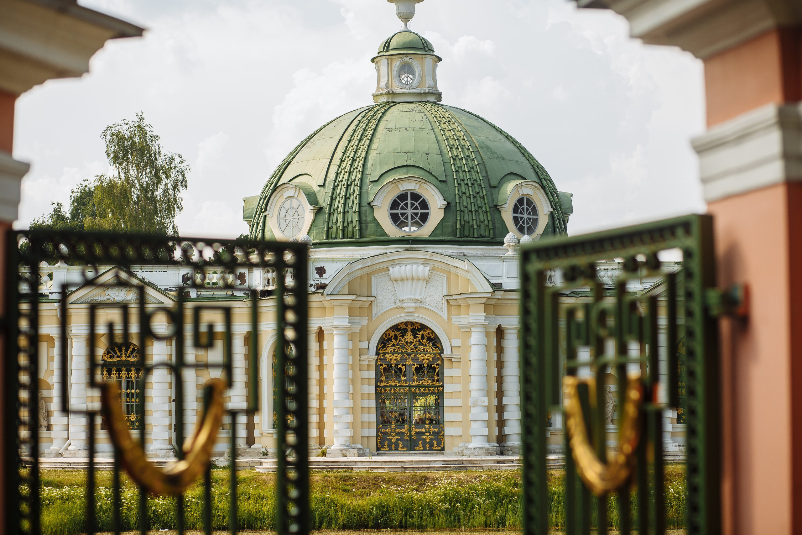 Свадебная прогулка в&nbsp;Кусково - грот