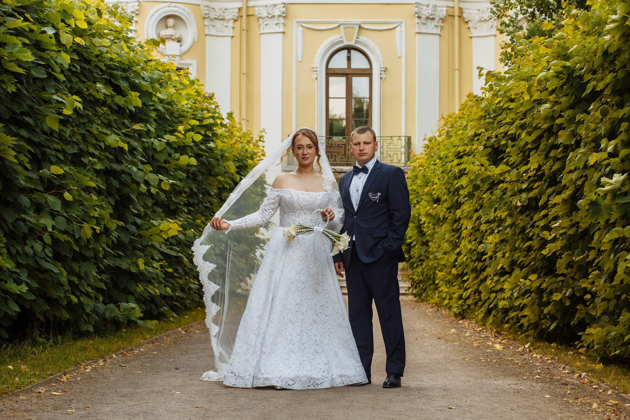 Свадебная прогулка в&nbsp;Кусково - фотосессия