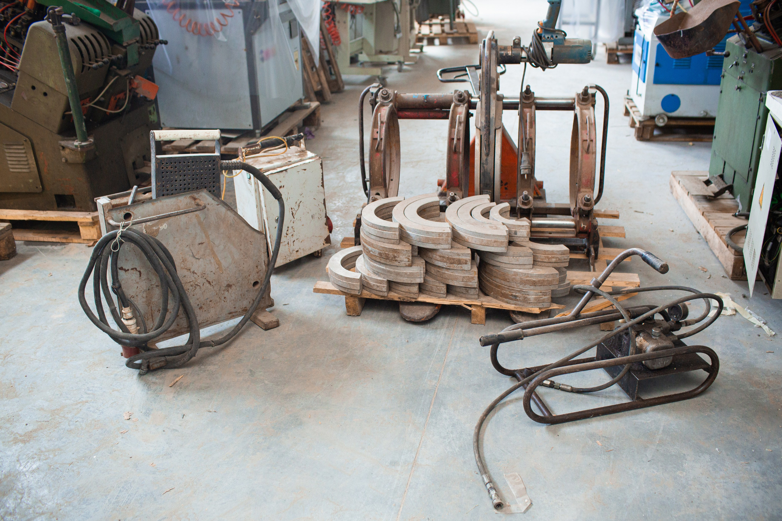 Машина сварочная МС400 для ПЭ труб