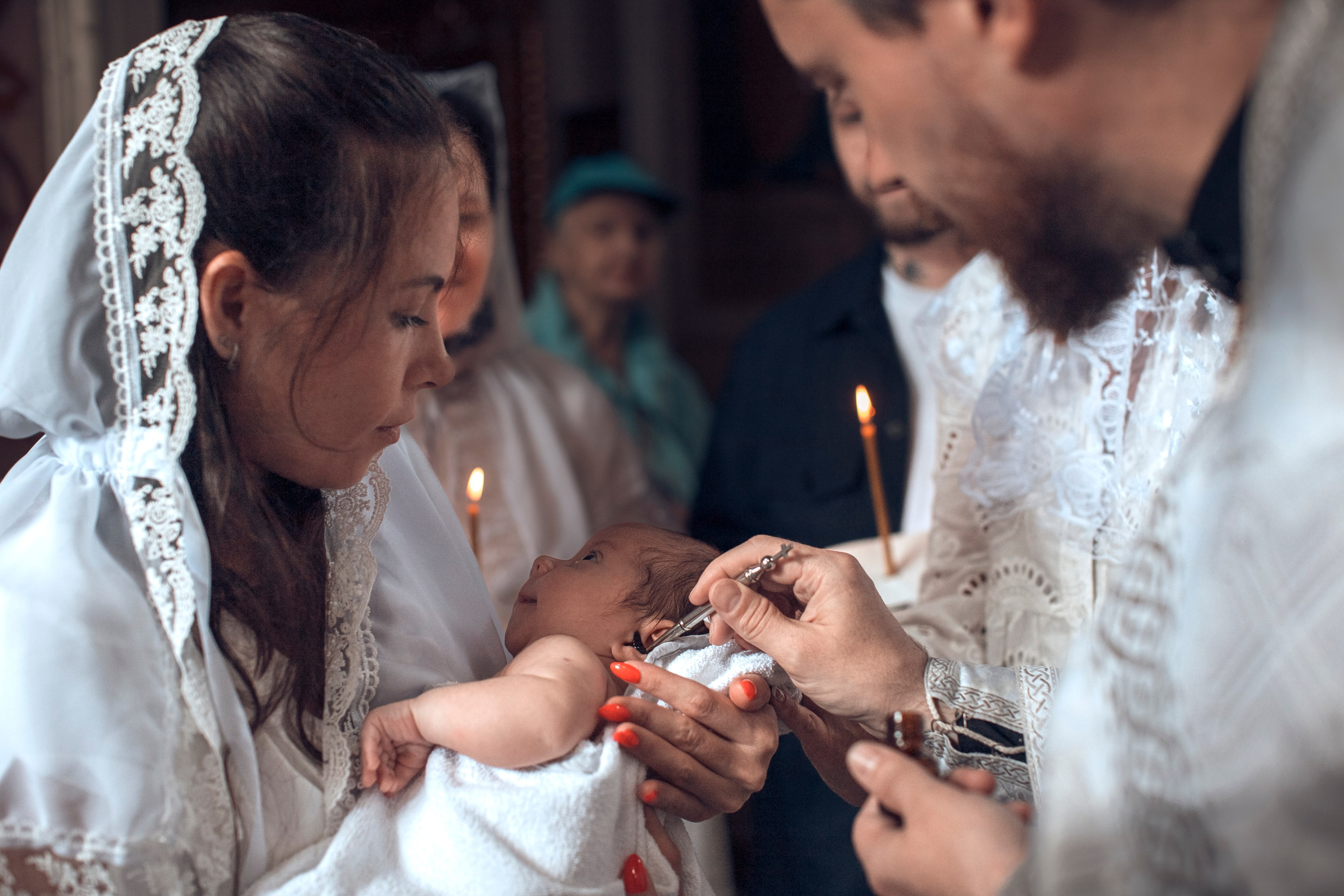 Таинство крещения. Семейный и детский фотограф в Москве в ЮАО Царицыно Алёна Асташкина