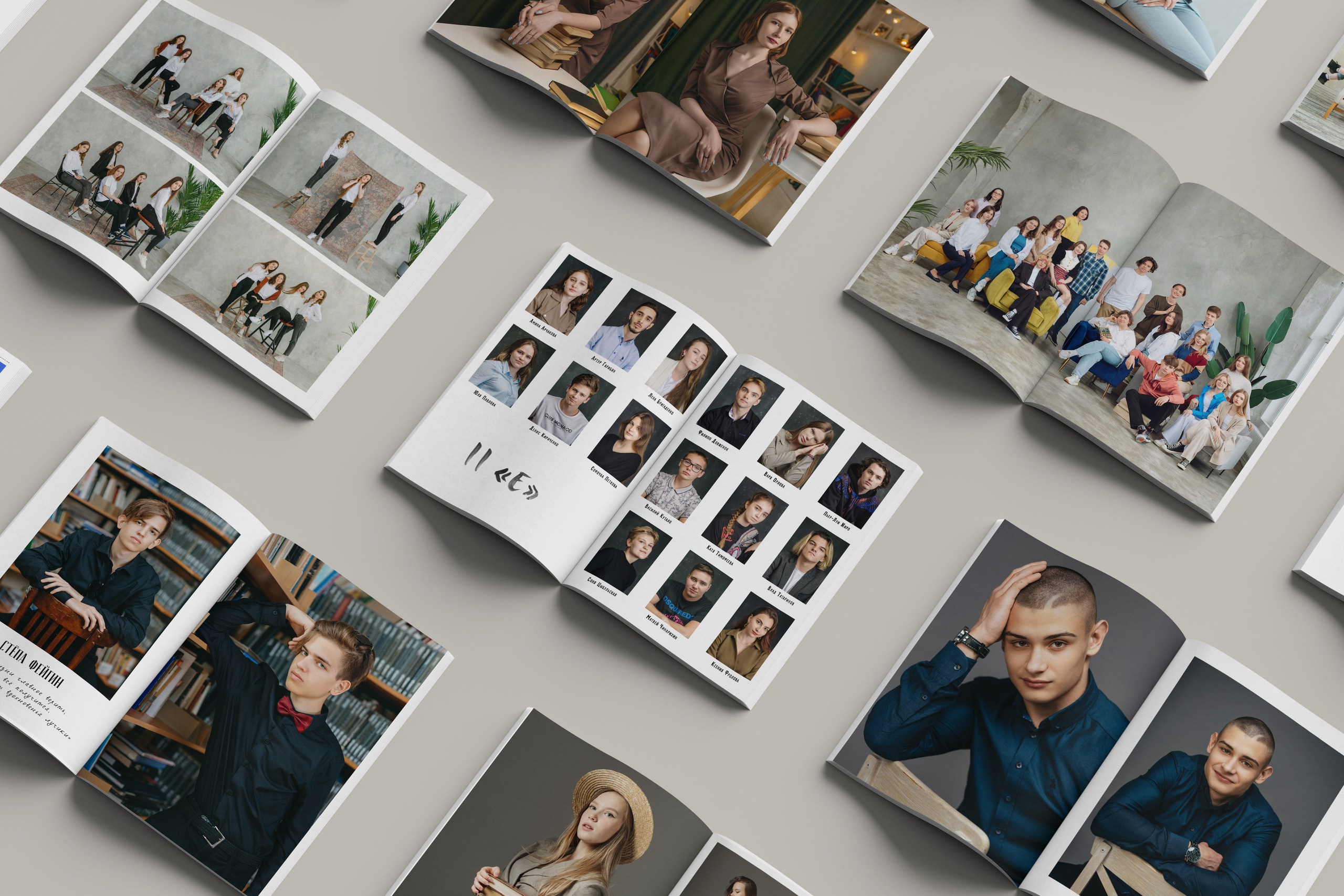 Школьные альбомы в Москве от фотографа Евгении Зиновьевой