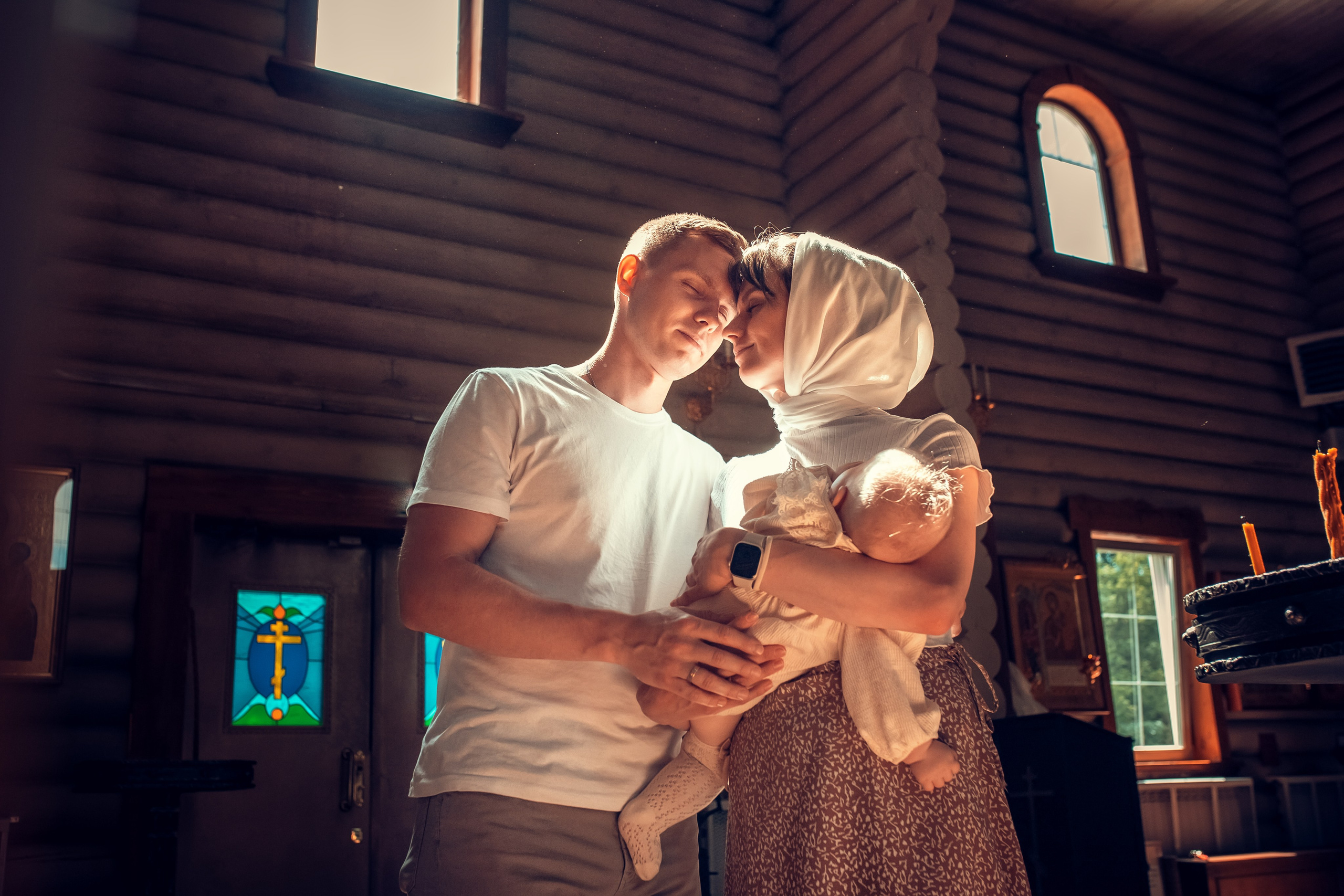 Крещение и Венчание. Екатерина Крапивина фотограф церковных Таинств в Нижний Новгороде