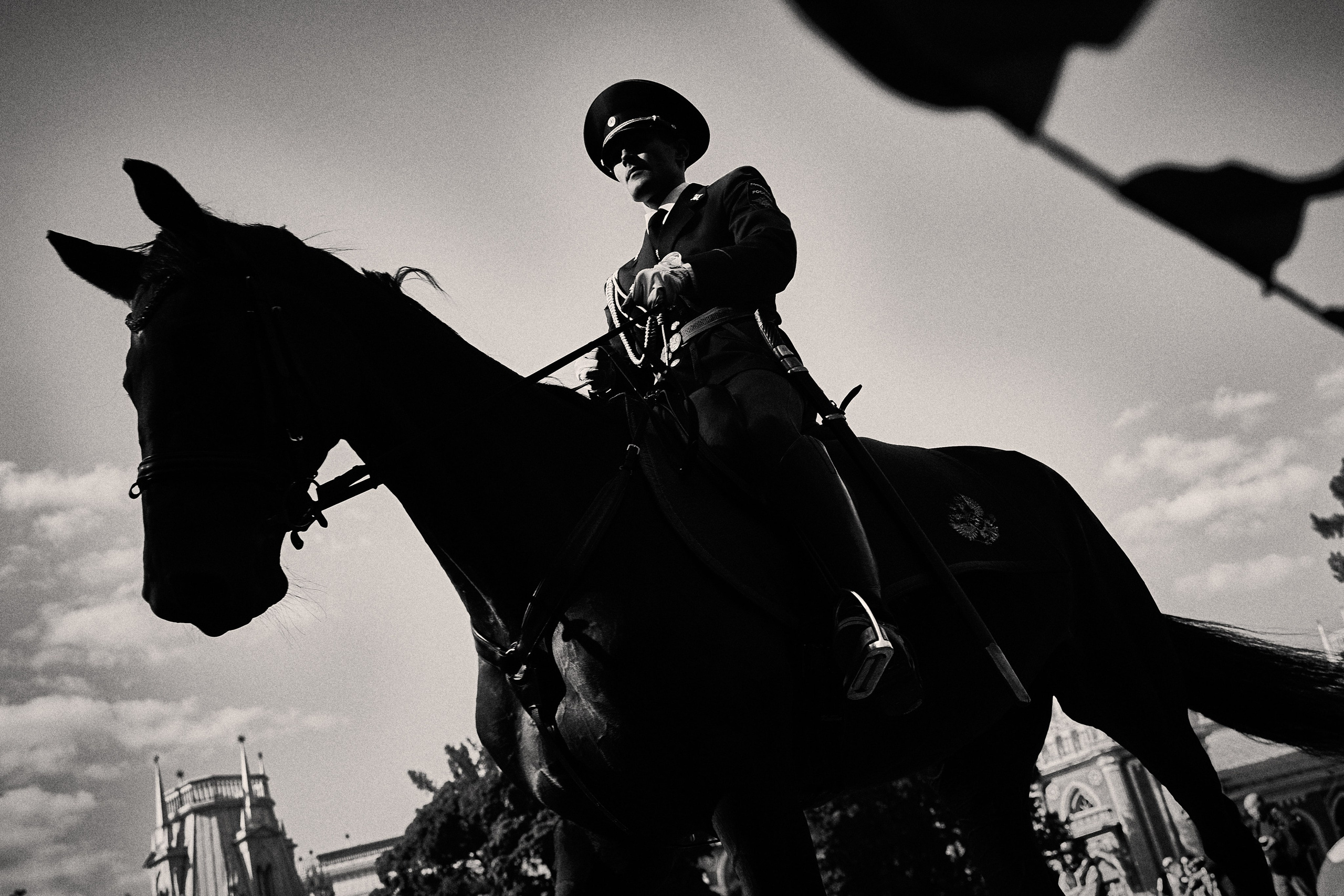 Репортаж с выступления конной полиции. Фотограф в Москве Анастасия Баева