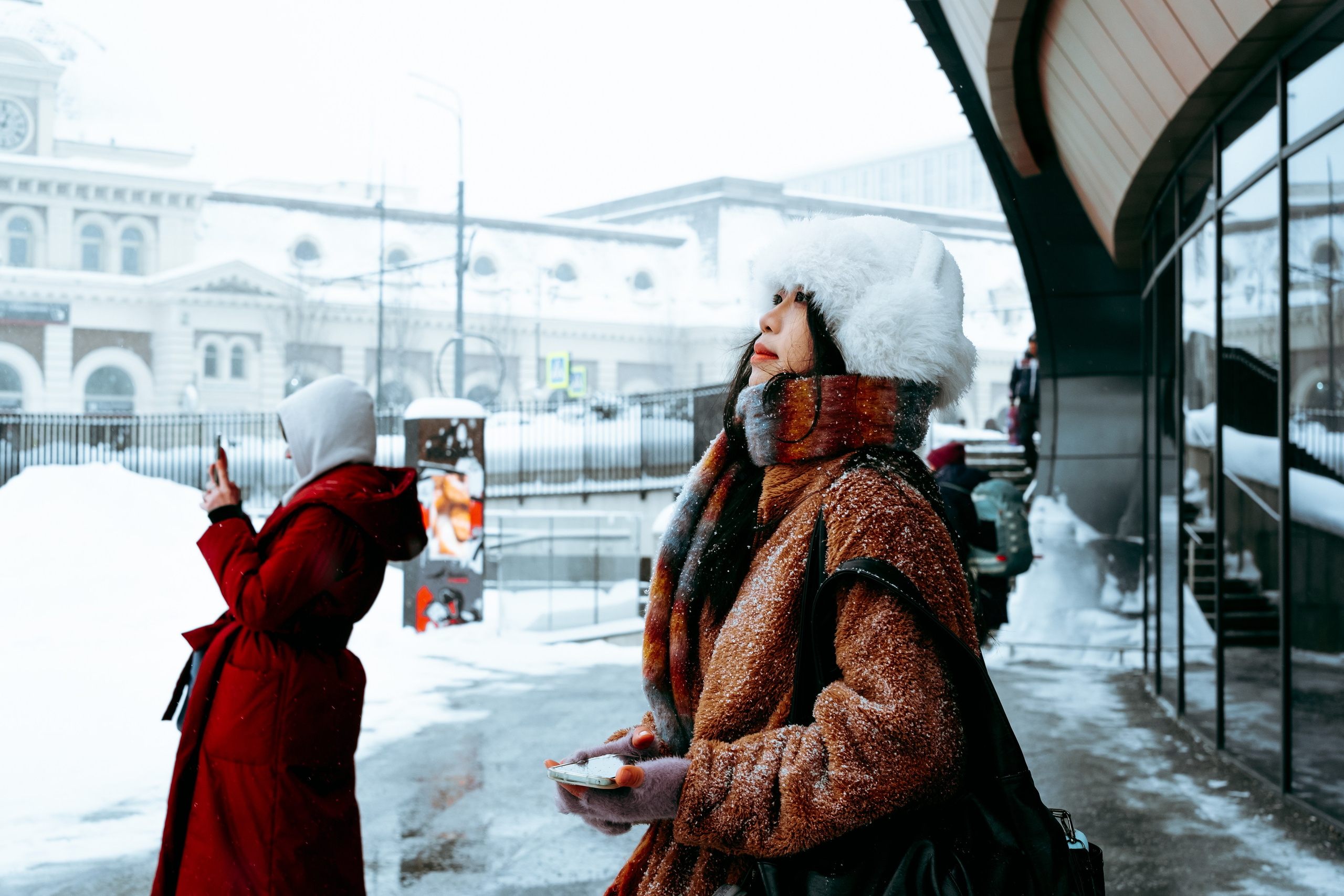 Снежная Москва. Репортажный фотограф в Москве Аида Исламова
