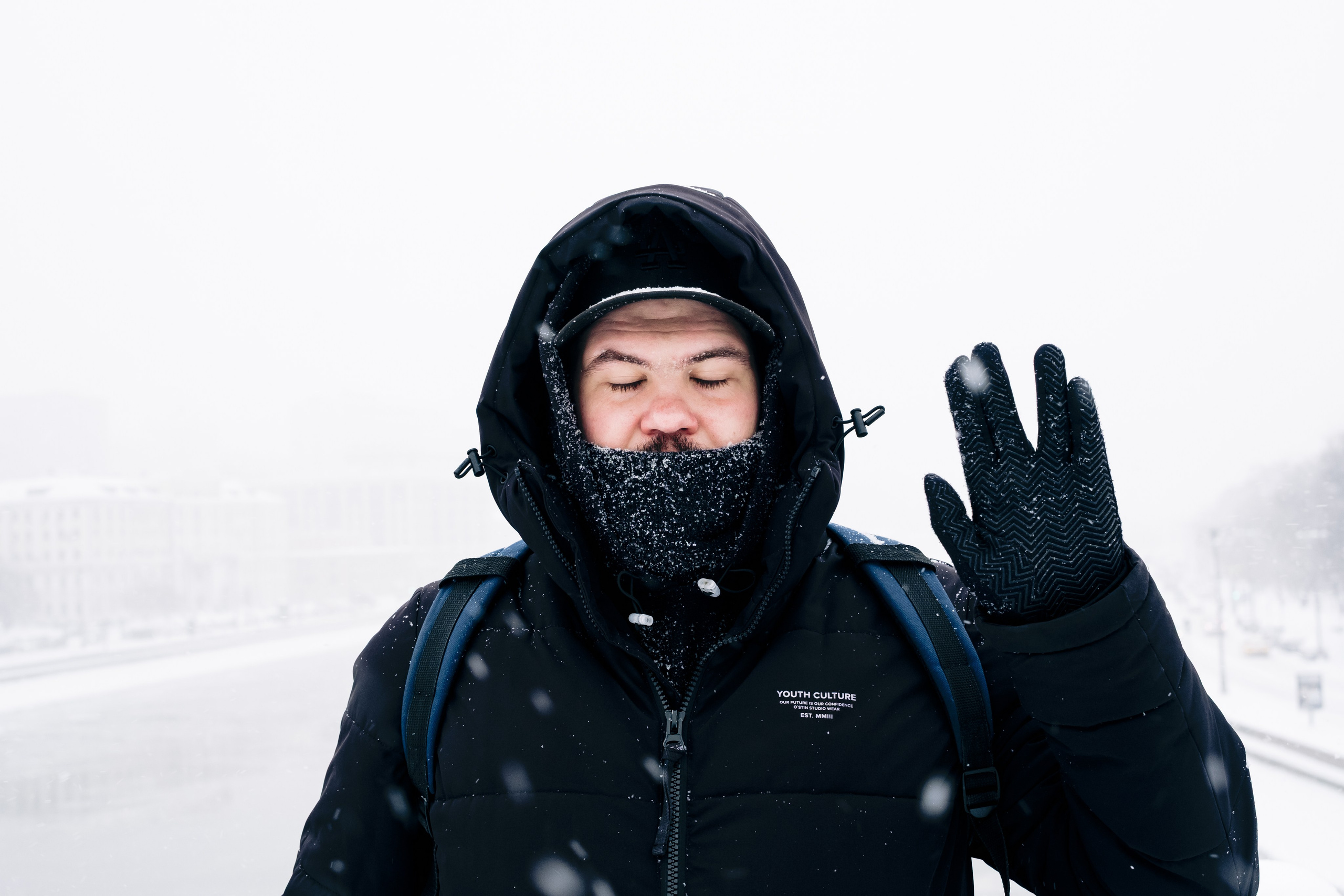 Снежная Москва. Репортажный фотограф в Москве Аида Исламова