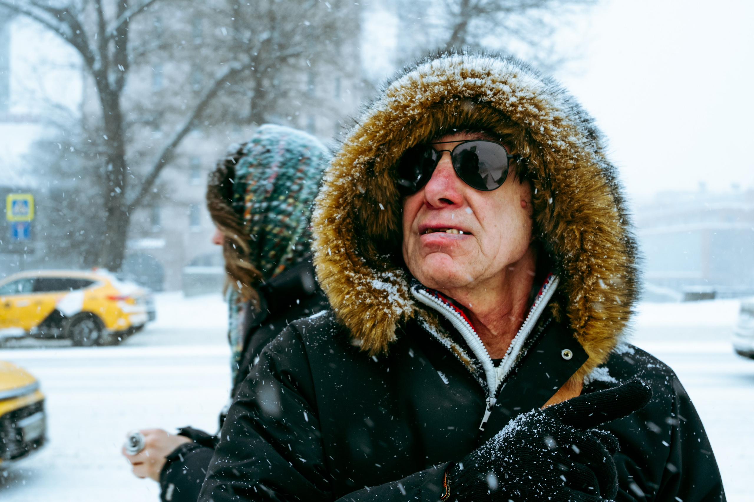 Снежная Москва. Репортажный фотограф в Москве Аида Исламова