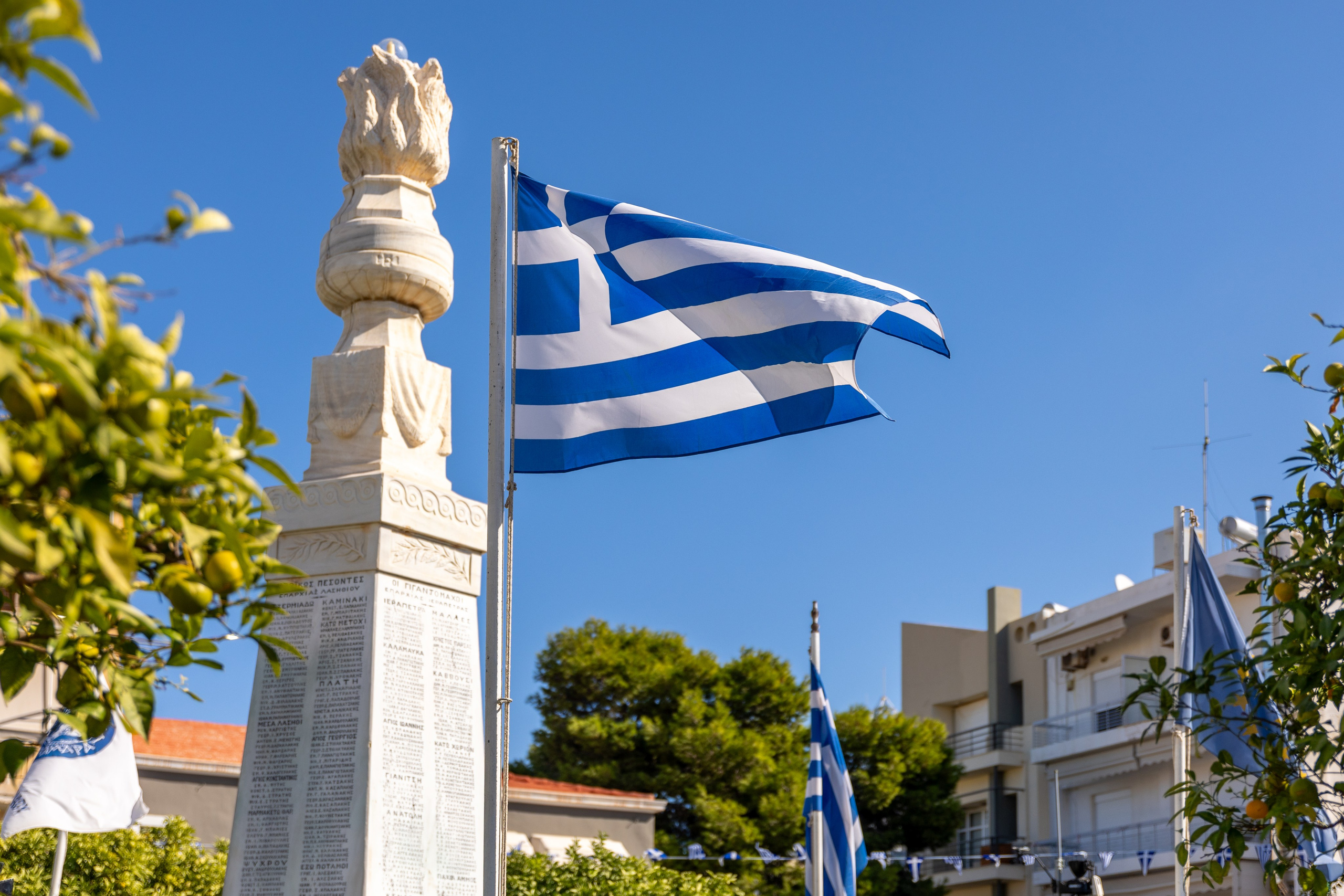 День Охи, Агиос Николаос Крит