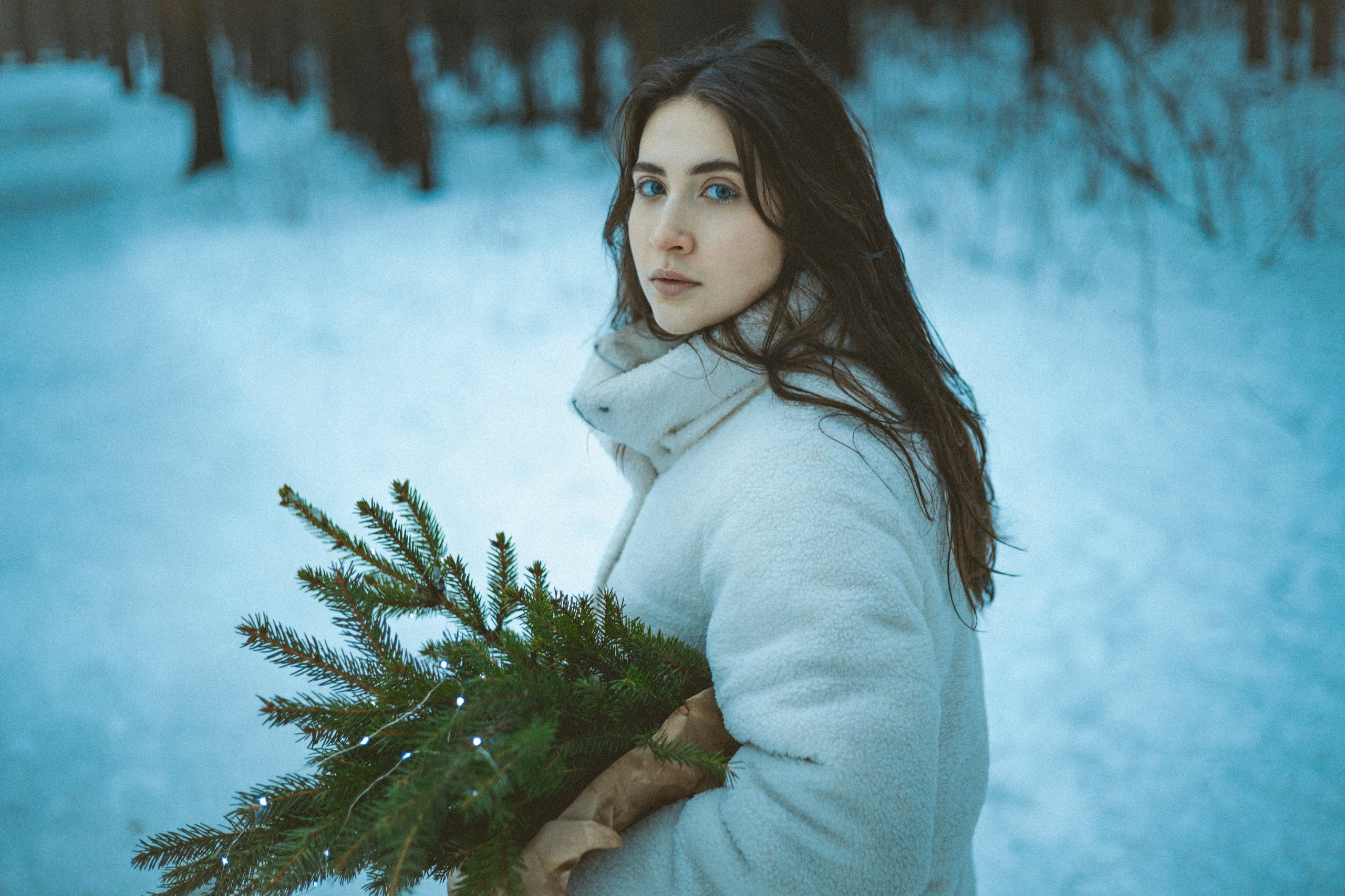 Зимняя прогулка в лесу. Фотограф Маша Филиппова
