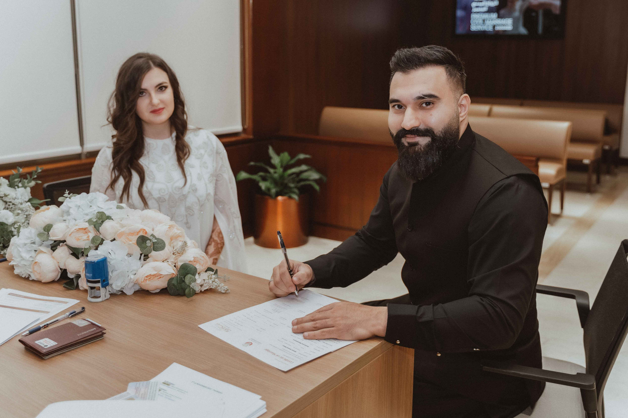 Marriage court in Abu Dhabi | wedding ceremony and photoshoot