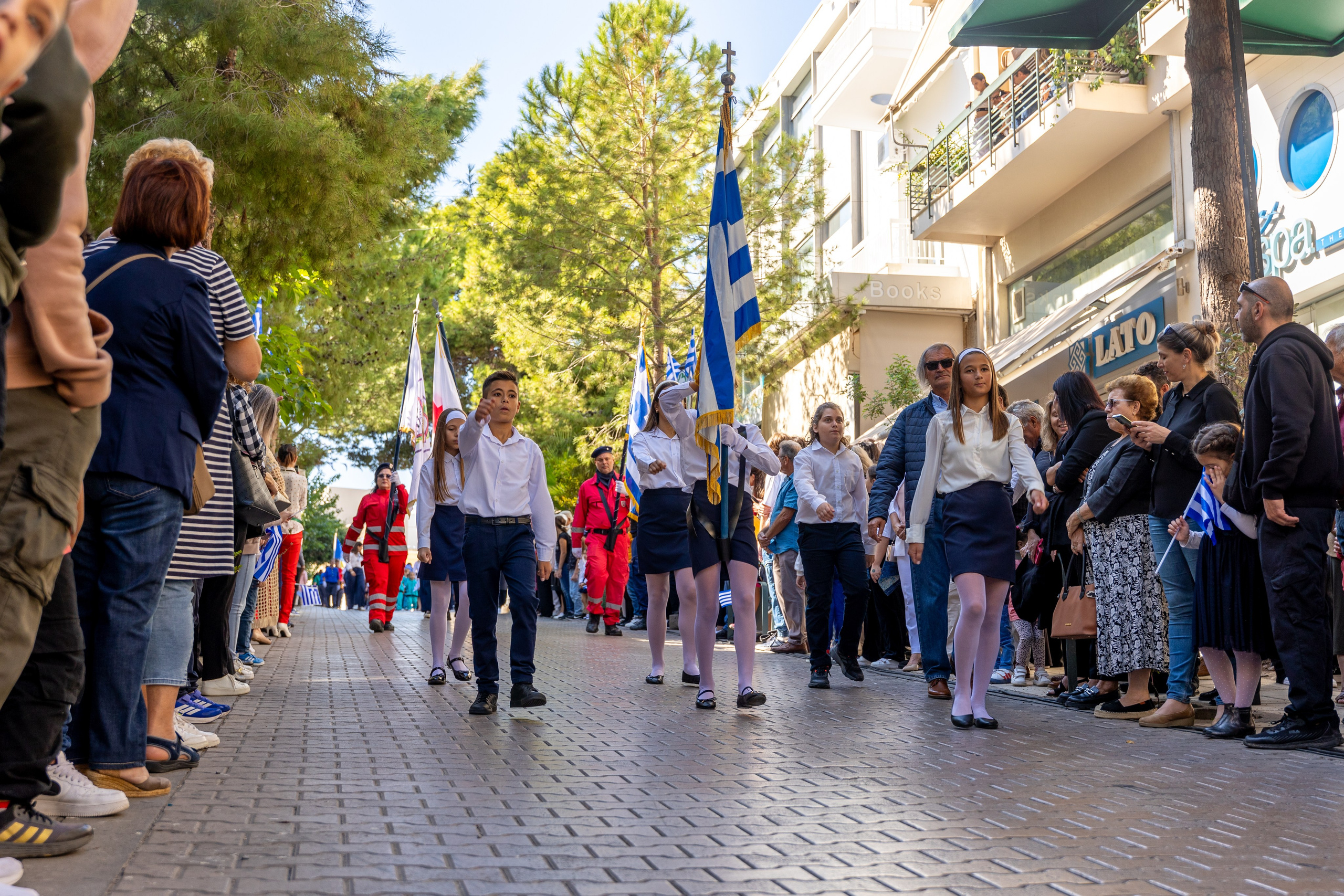 День Охи, Агиос Николаос Крит