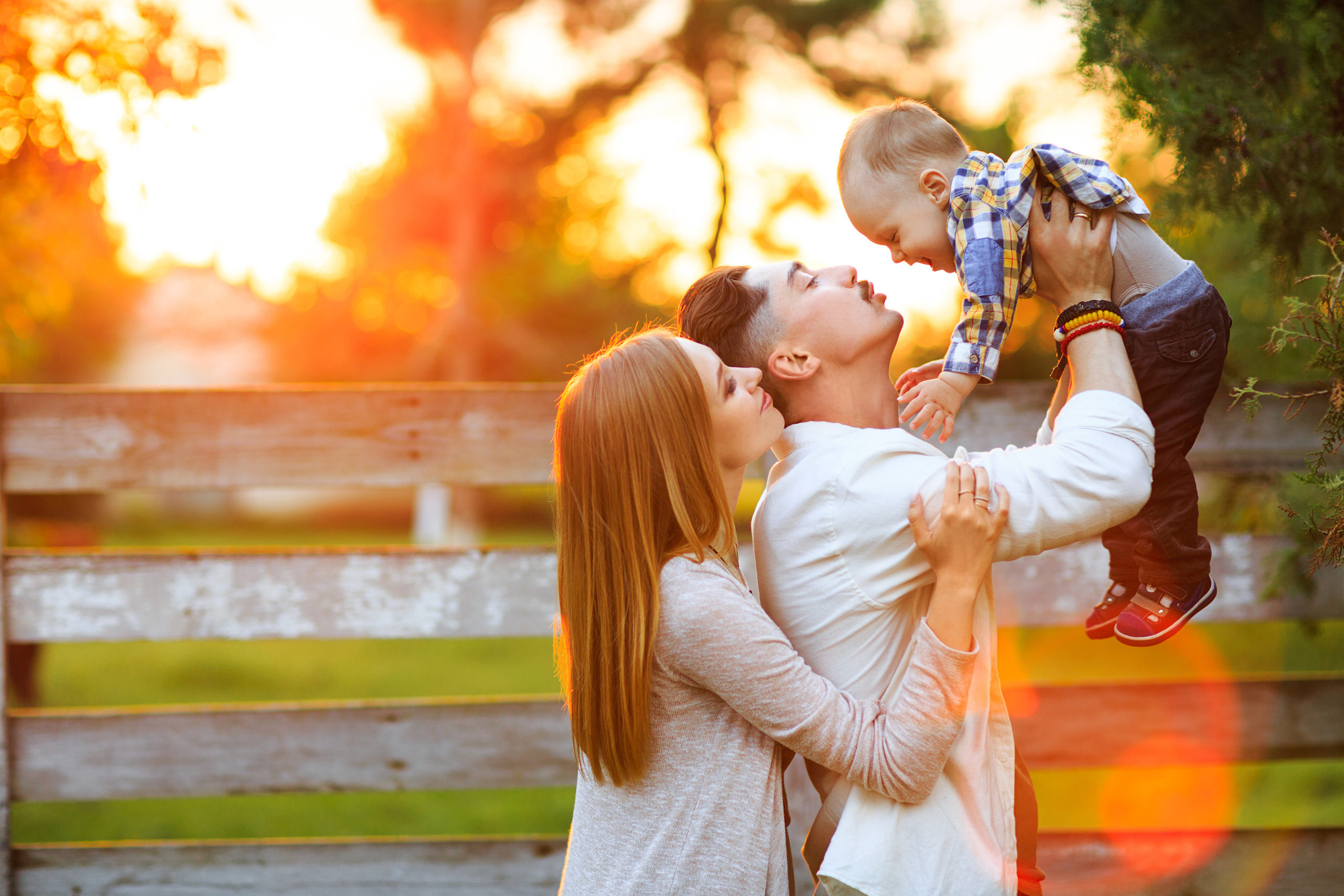 Уличная фотосессия с ребенком