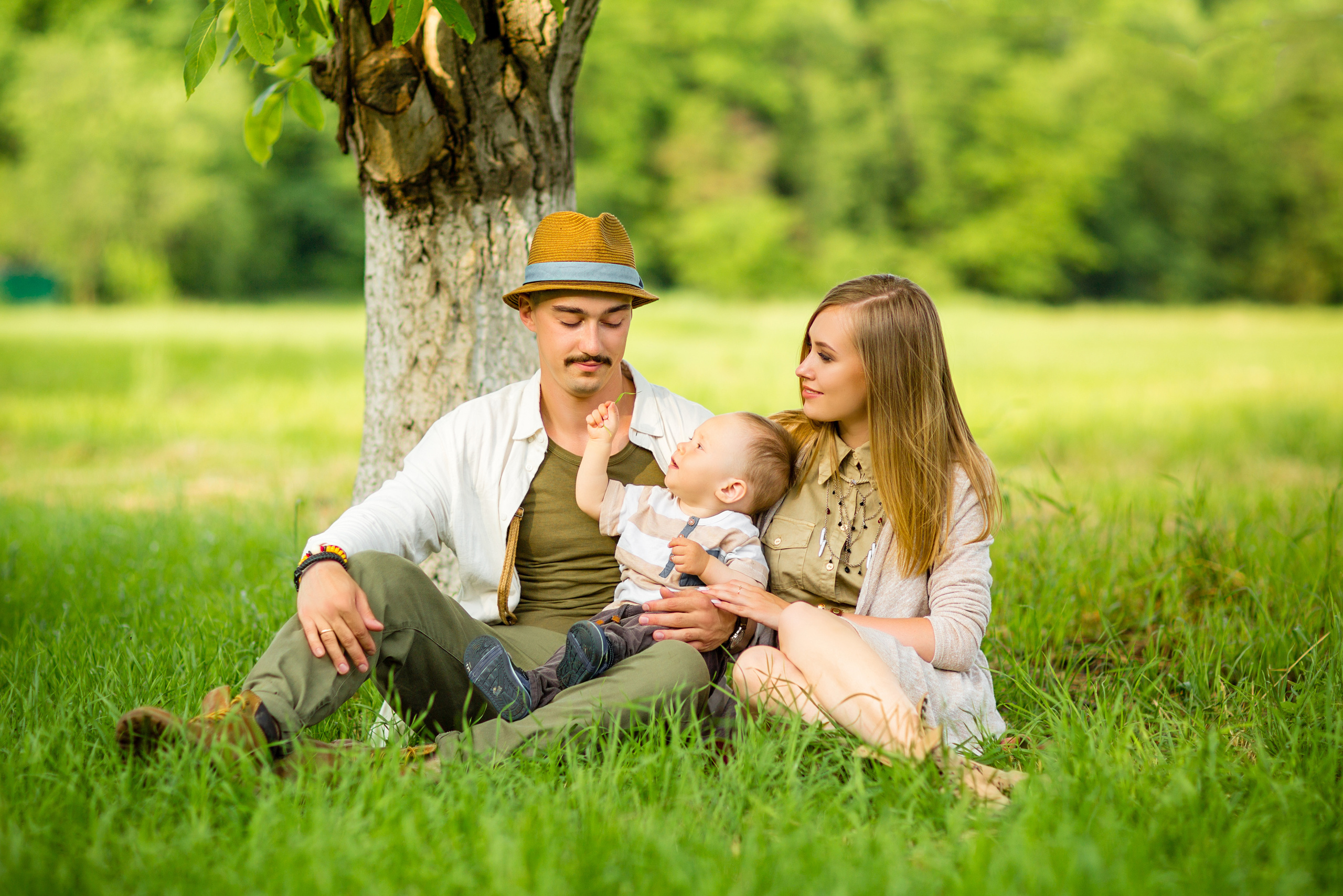 Уличная фотосессия с ребенком