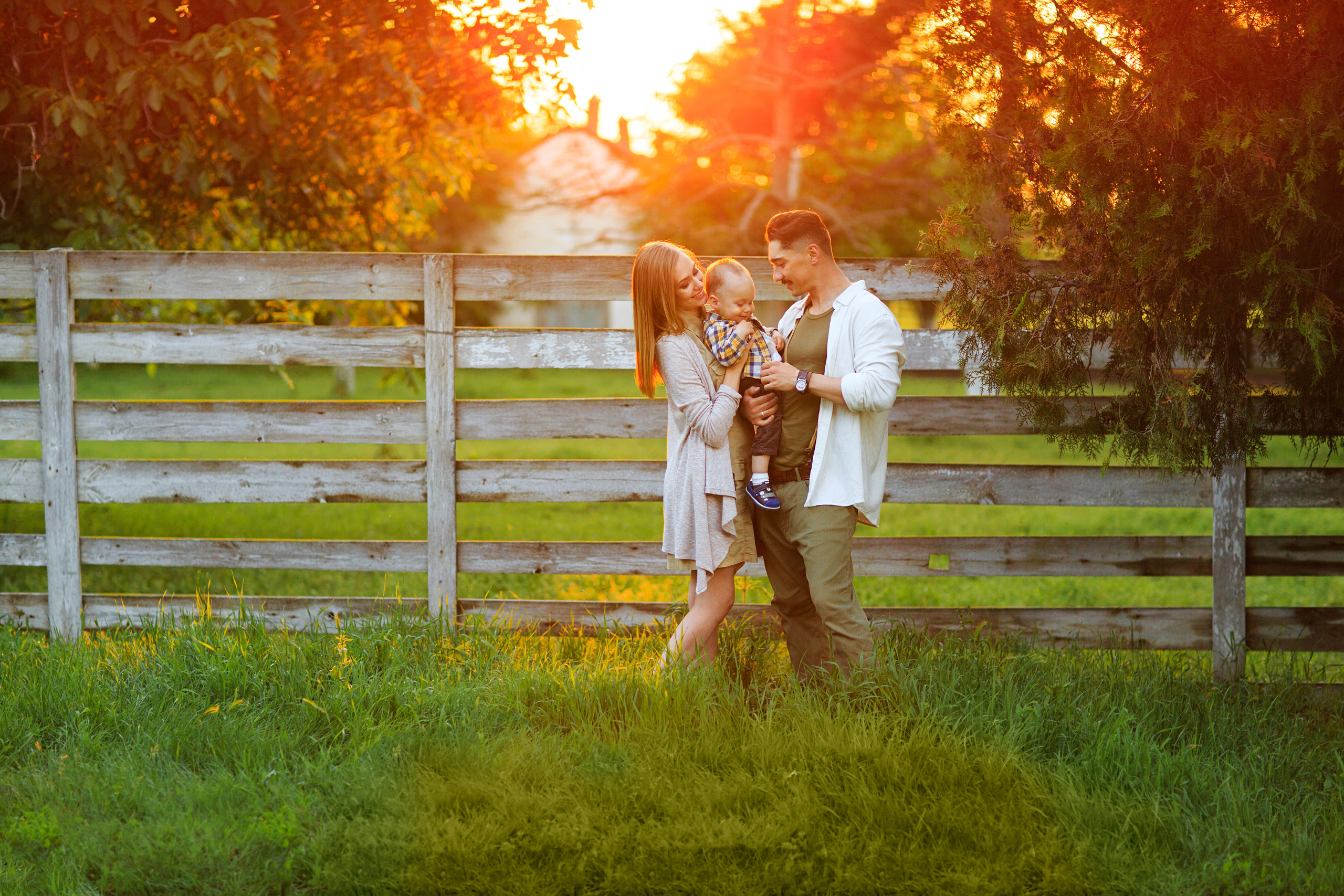 Уличная фотосессия с ребенком