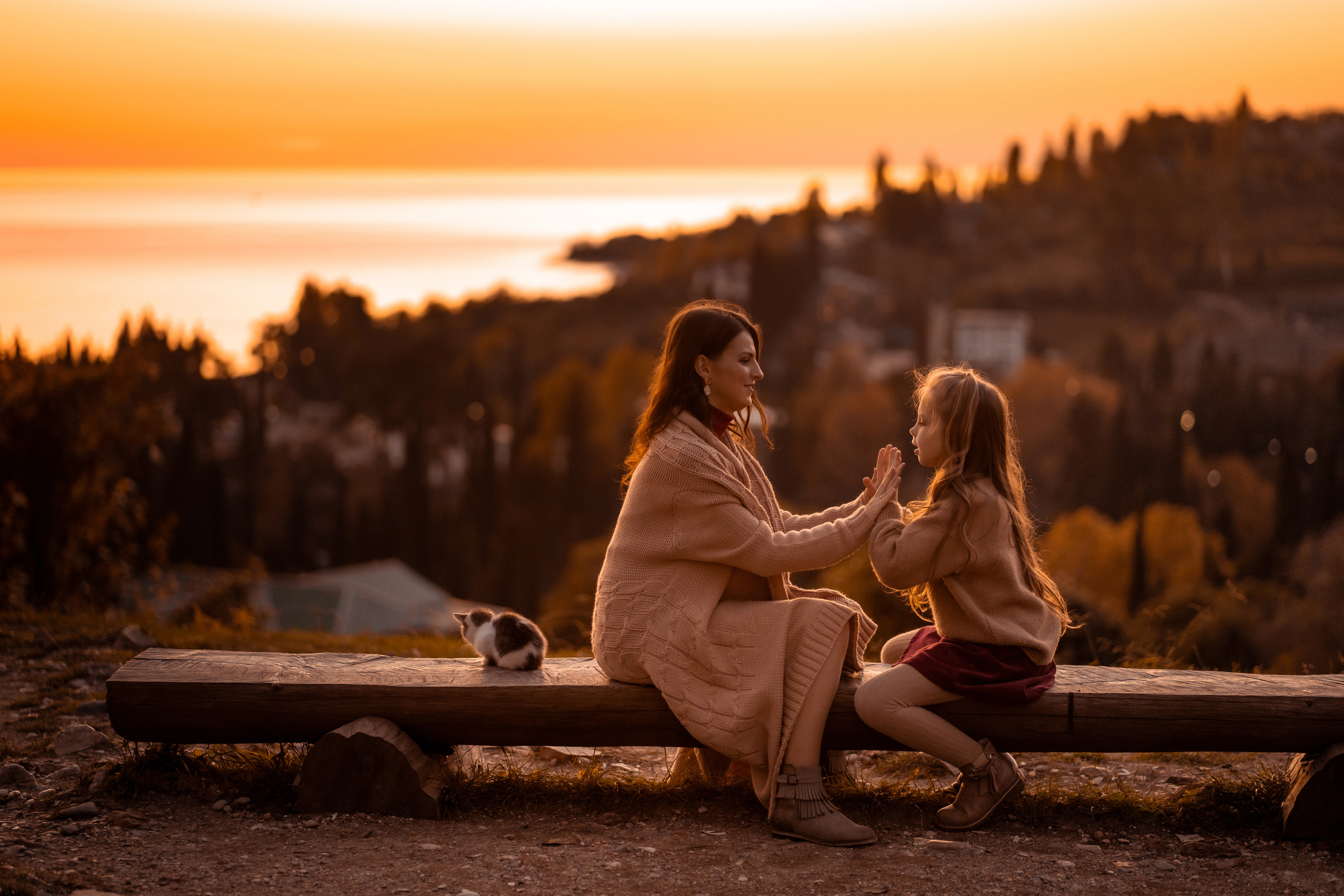 Семейная уличная фотосессия