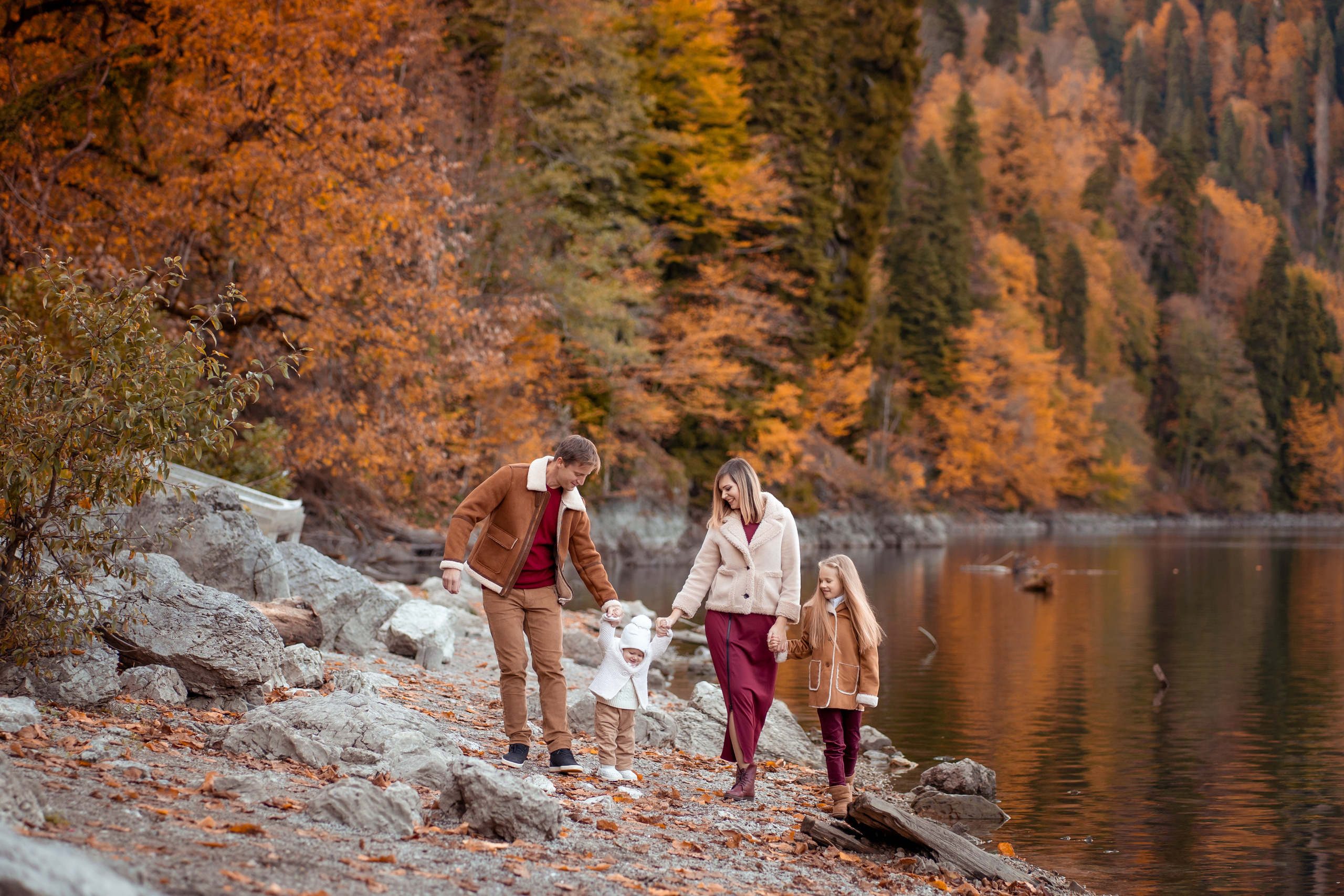 Фотосессия для семьи на природе