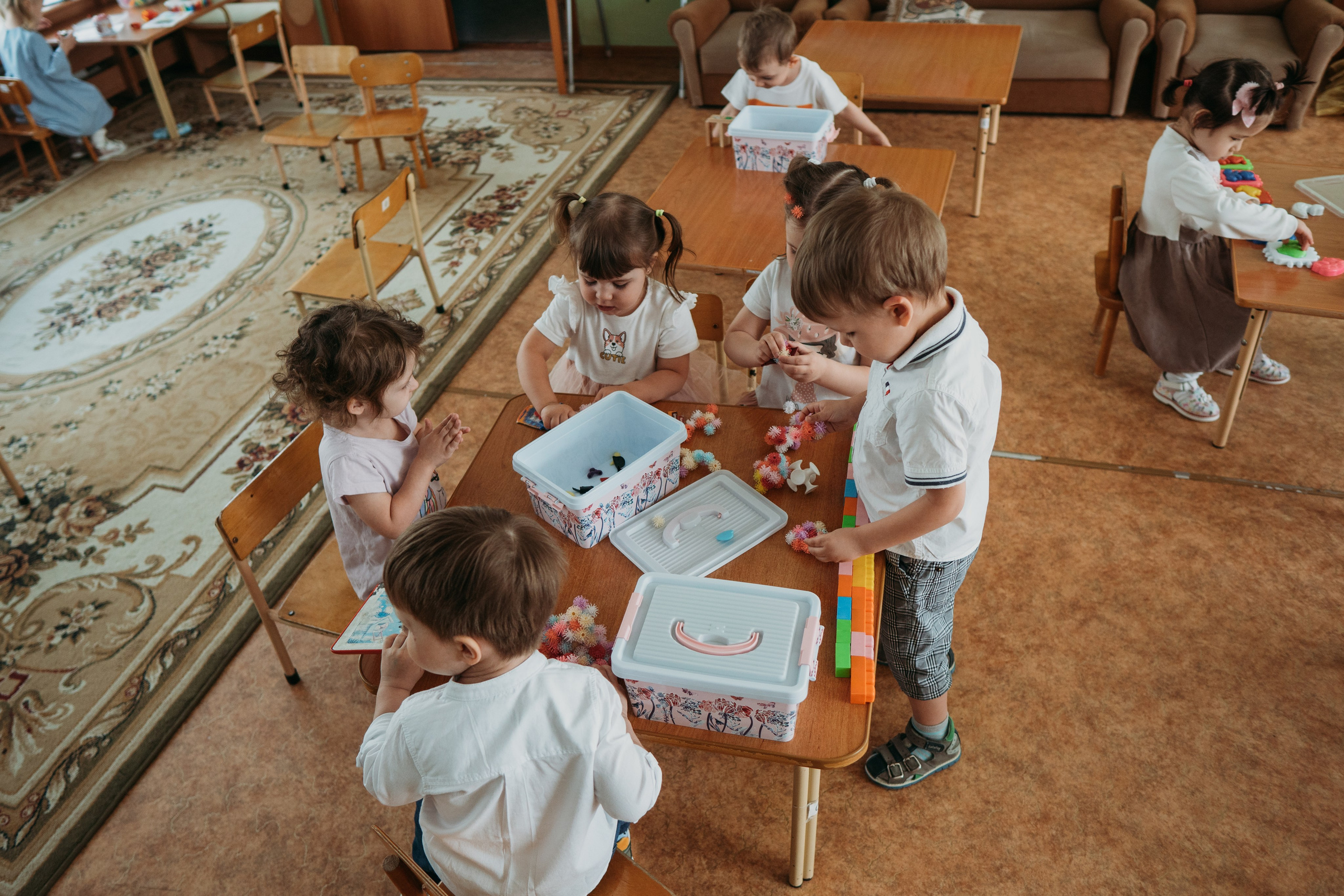 Съемка в детских садах. Семейный домашний фотограф в Барнауле Мария Лобастова