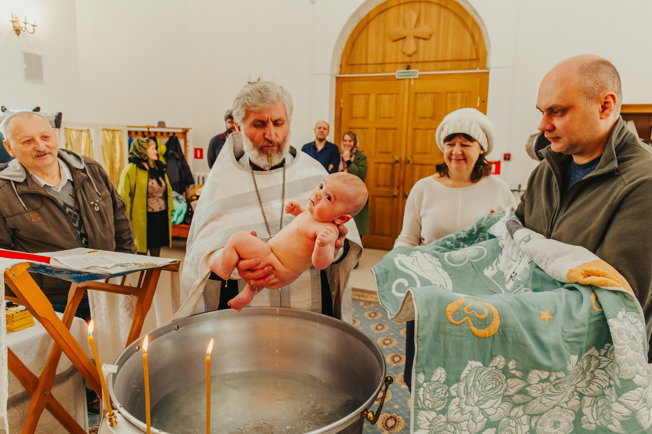 Крещение. Фотограф новорожденных и детский в Сергиевом Посаде Кругликова Юлия