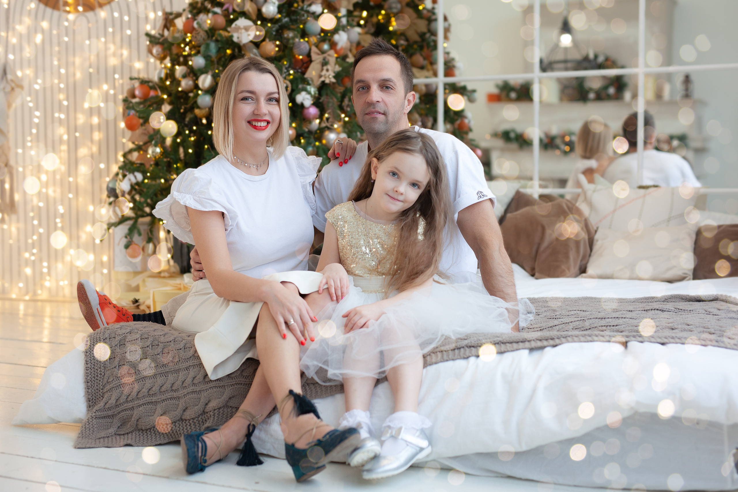 Семейная съемка в интерьере