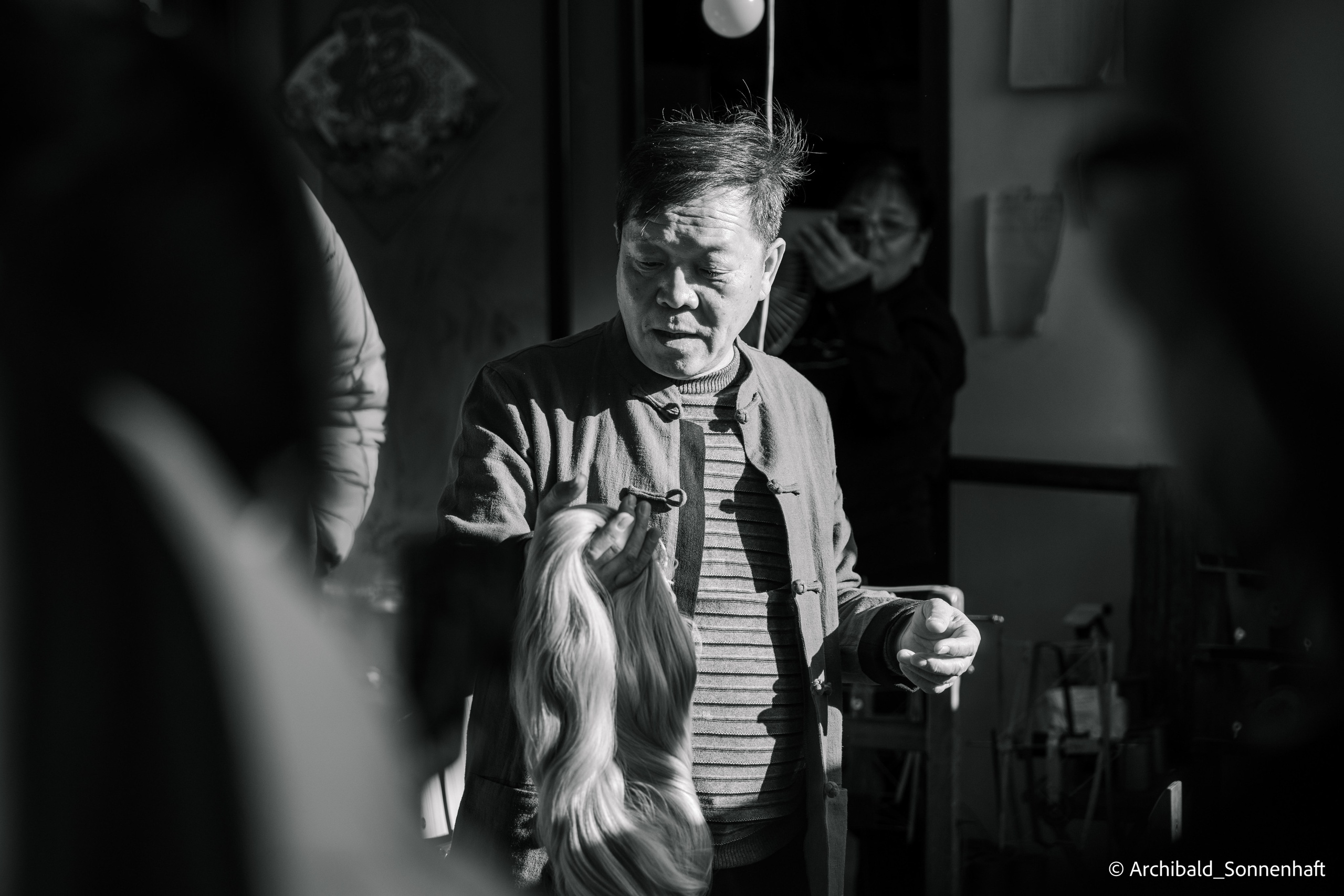 真丝绒绣技艺. Photographer in Guangzhou, China. Archibald Sonnenhaft