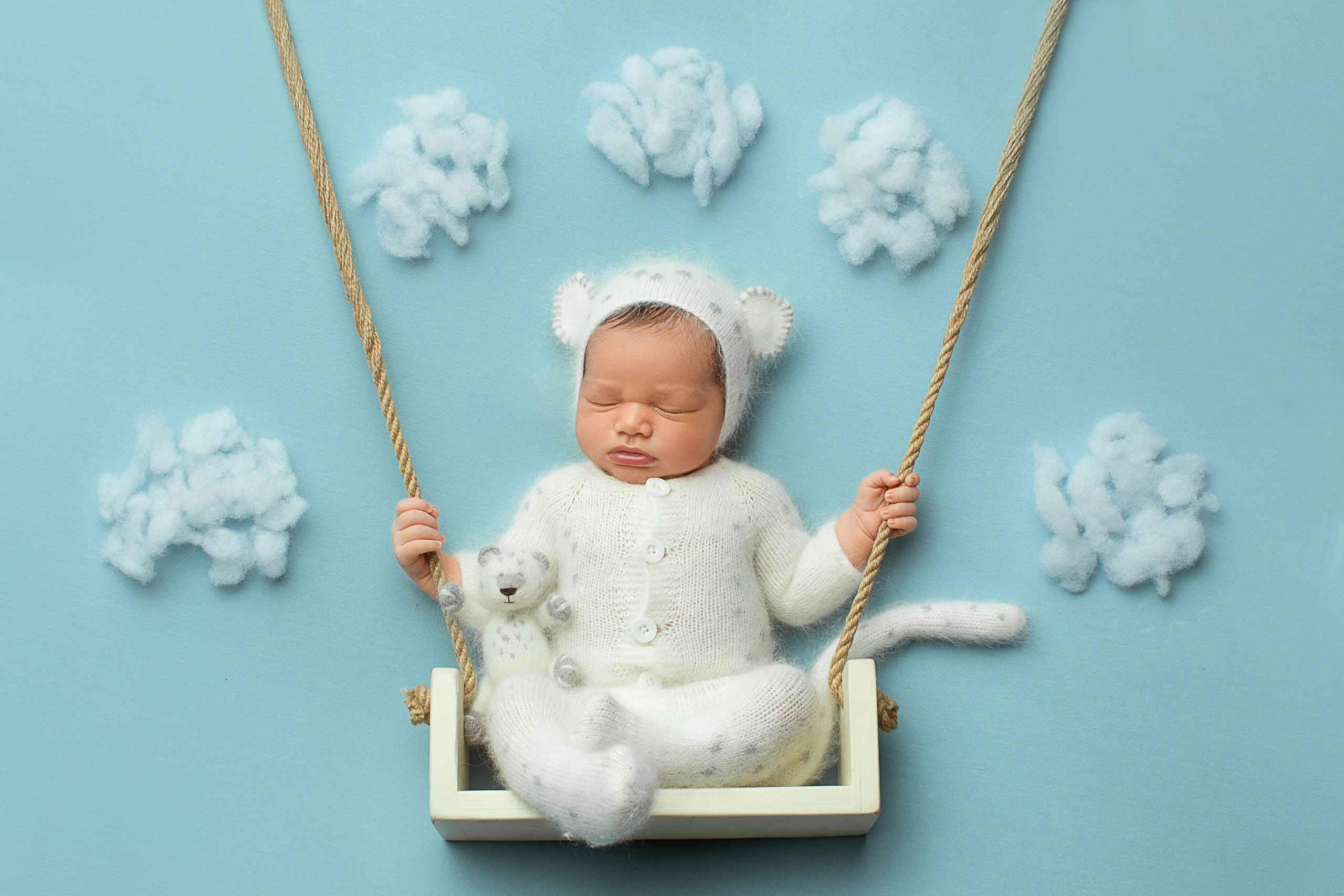 Ретушь фотографий новорожденных. Алексеева Надежда