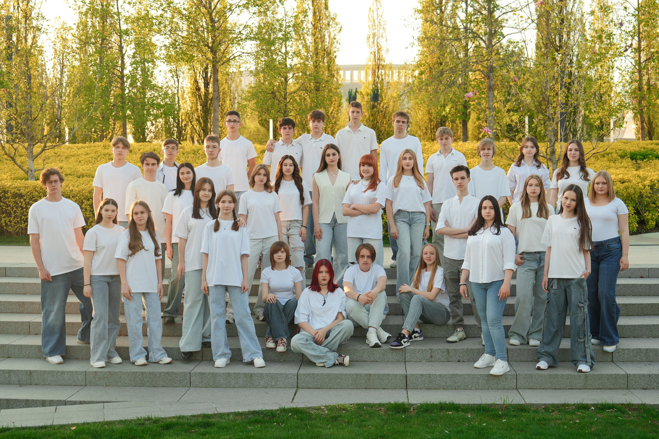 ОБЩАЯ ФОТОГРАФИЯ КЛАССА. Красивый выпускной альбом в Краснодаре