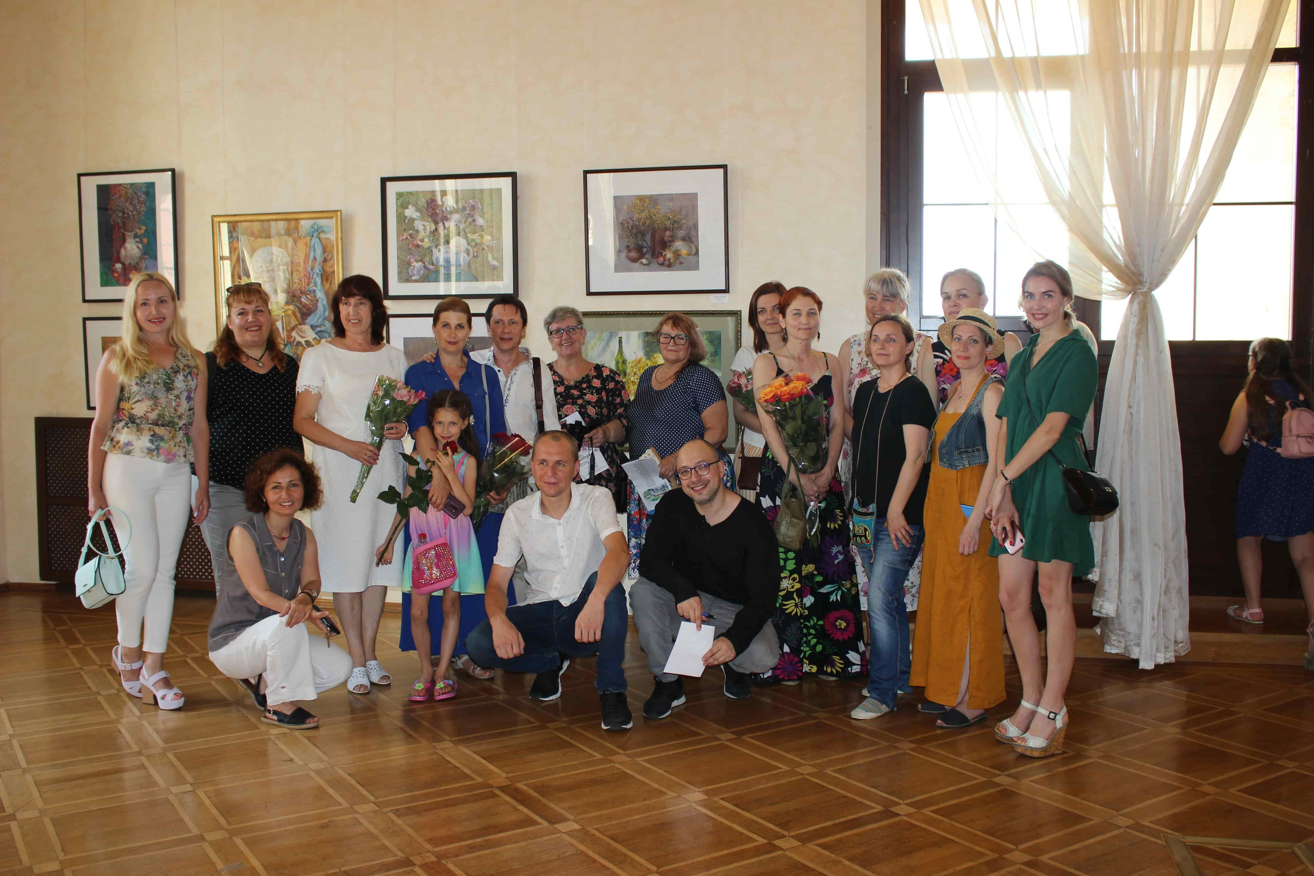 Организация акварельных выставок. Свет акварели Галины Поплавской