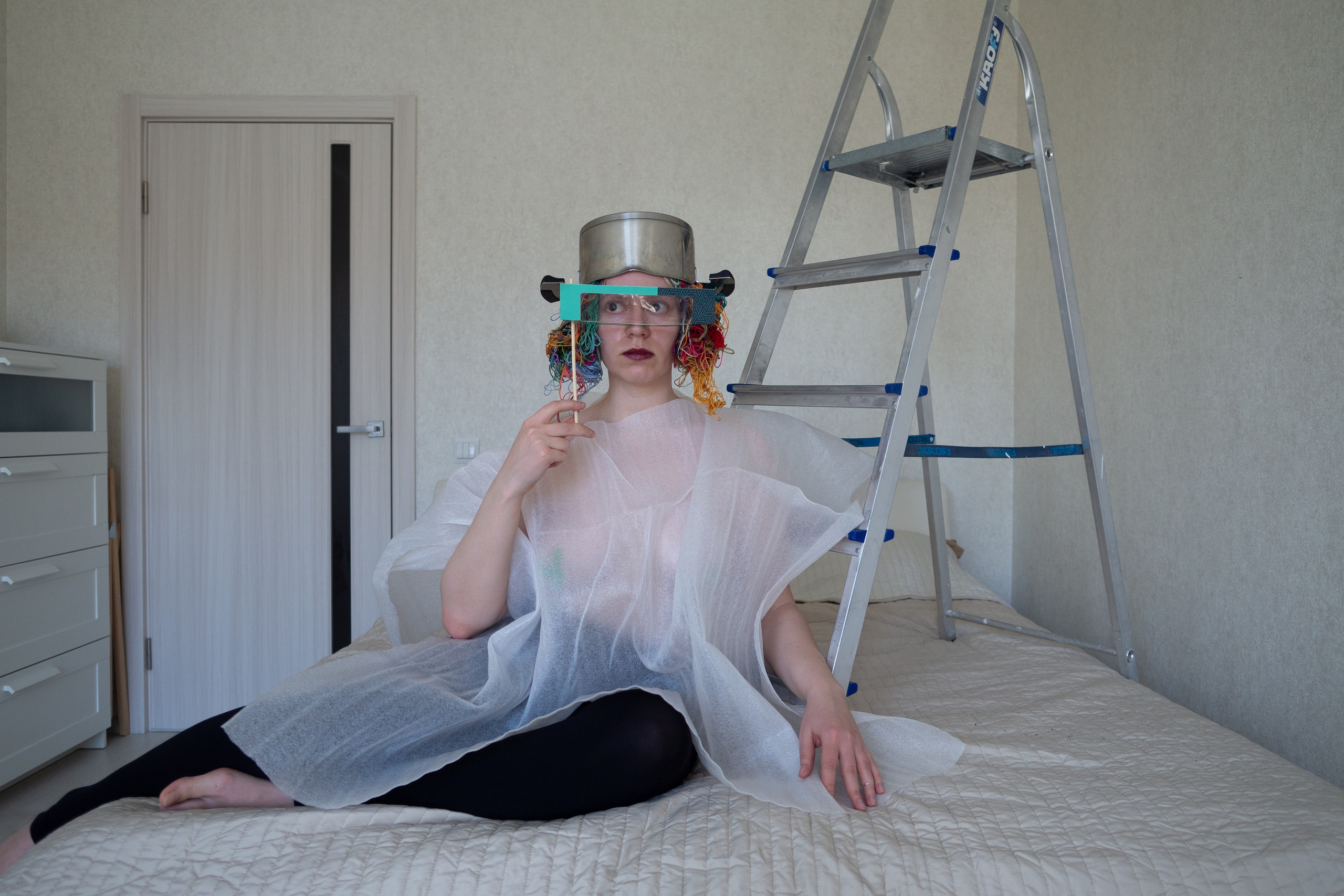 Прячась от вируса. Visual artist Irina Heinz