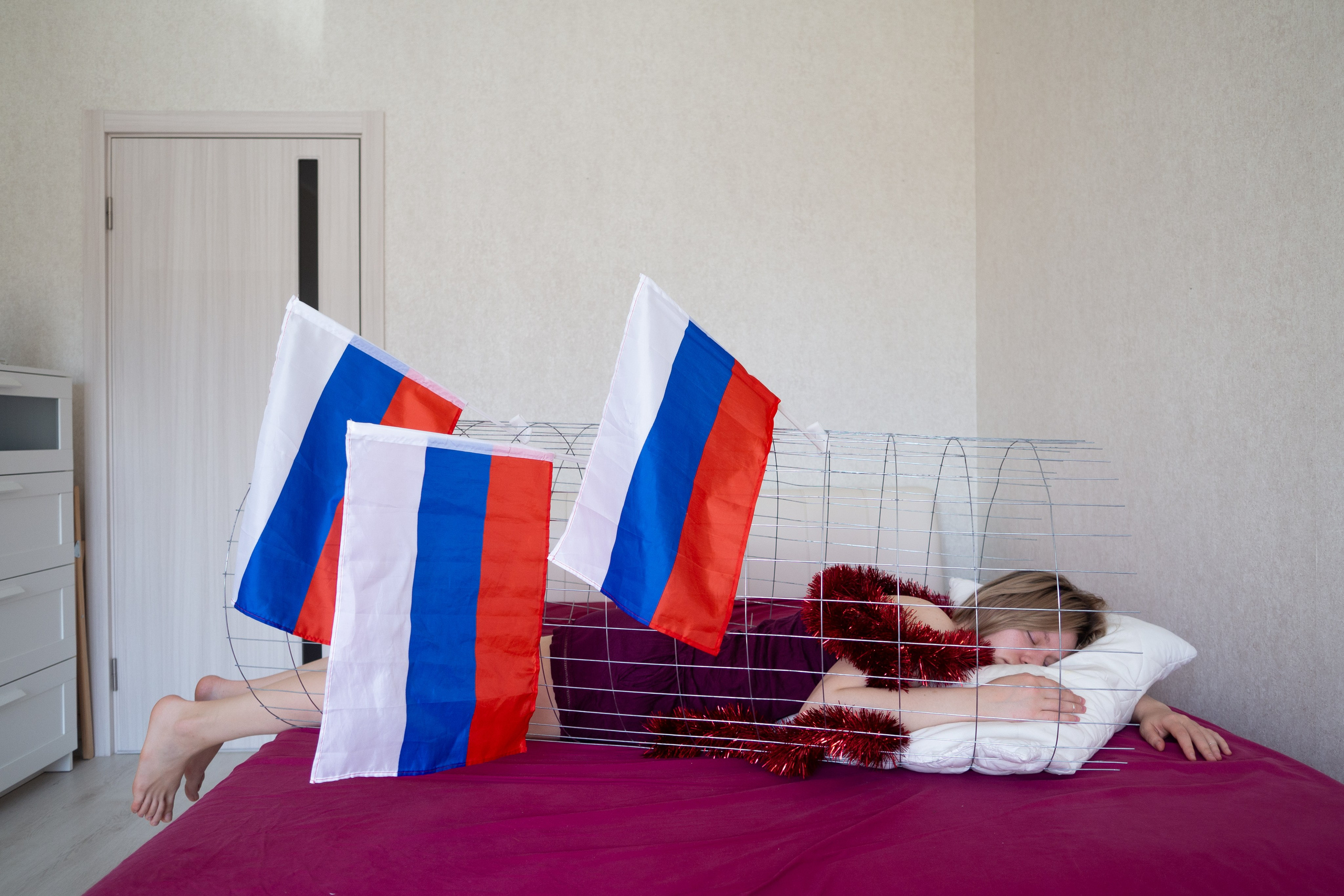 Прячась от вируса. Visual artist Irina Heinz