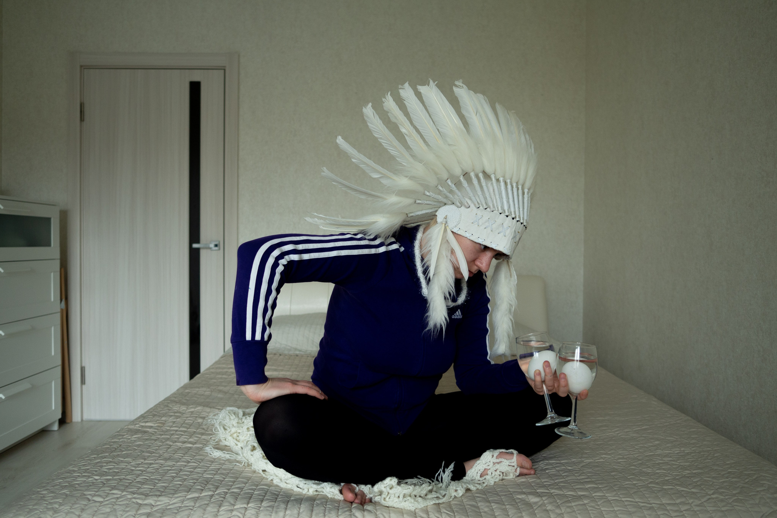 Прячась от вируса. Visual artist Irina Heinz