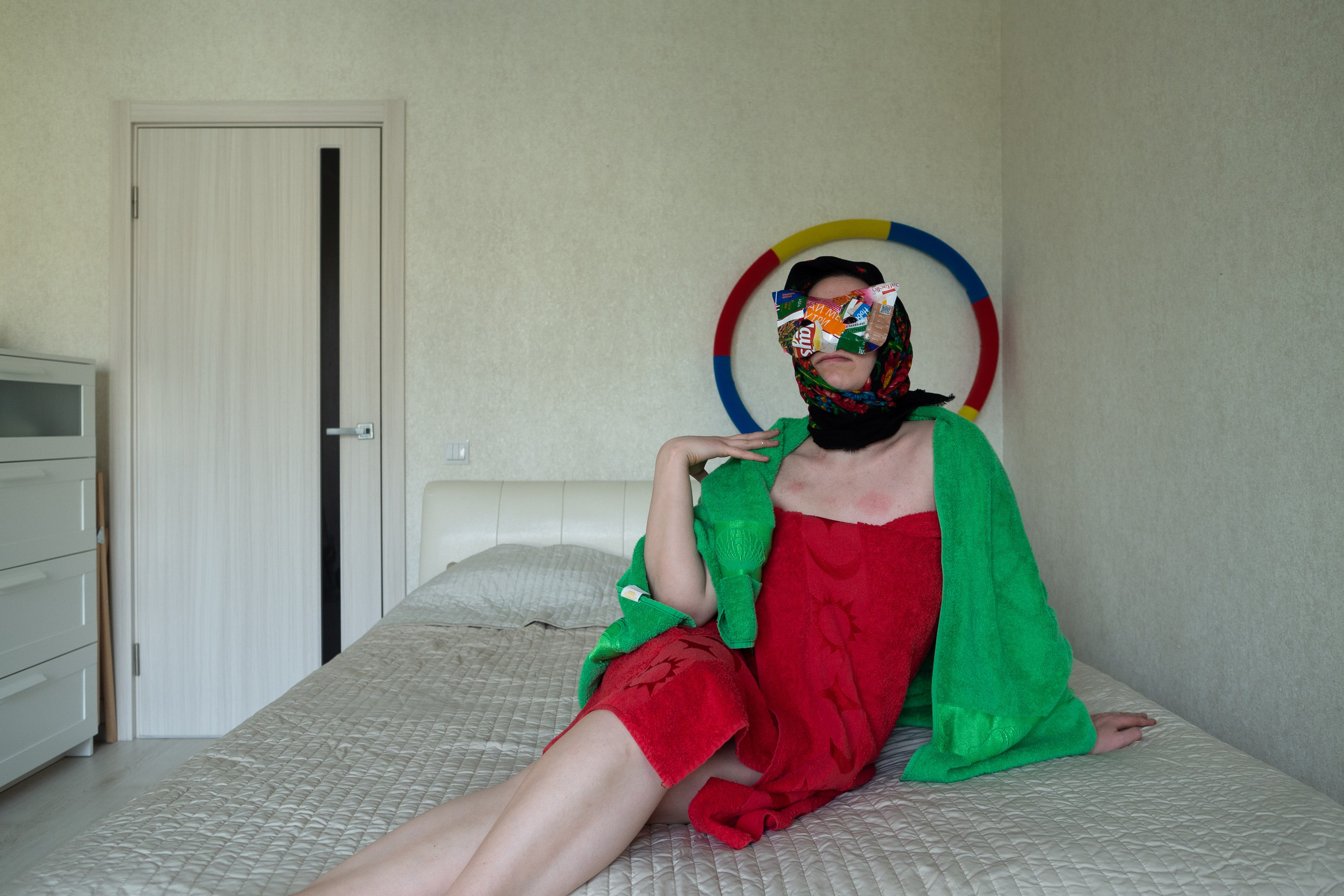 Прячась от вируса. Visual artist Irina Heinz