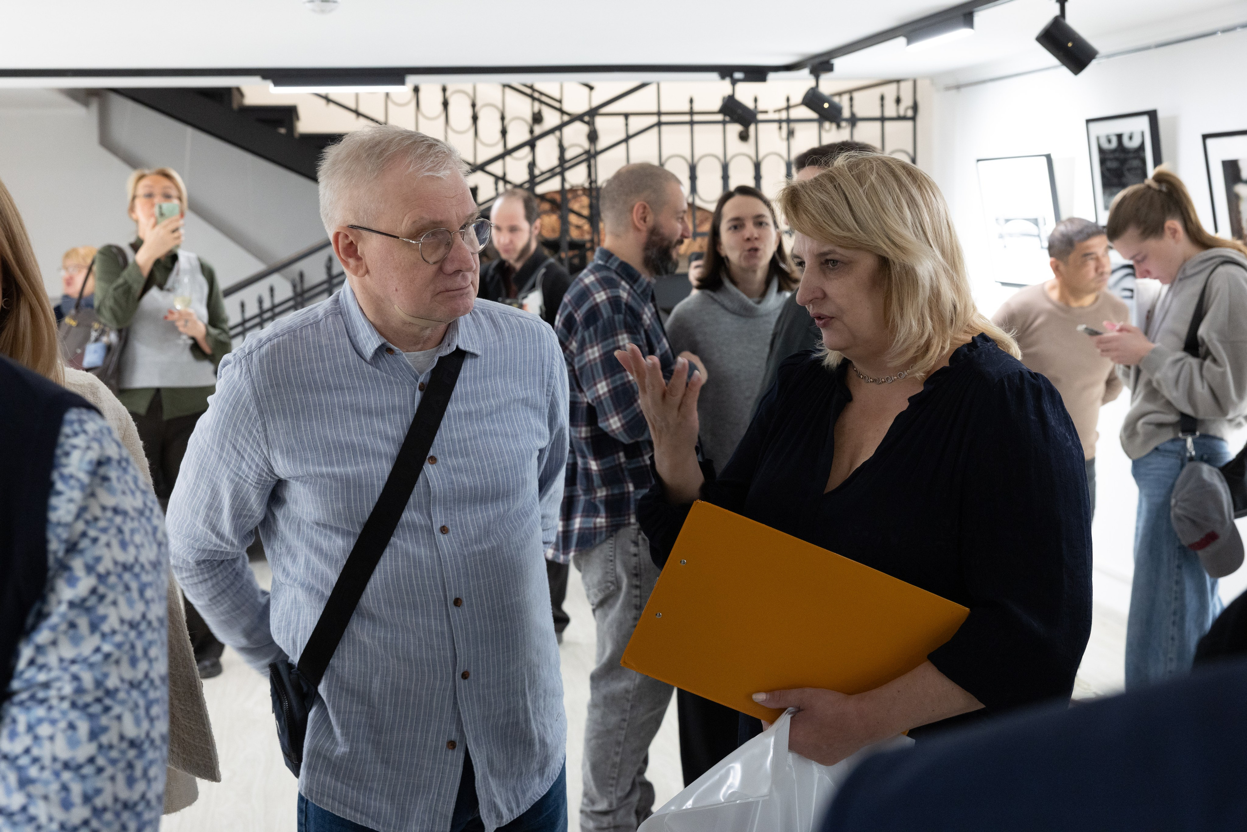 О выставке участников Арт-лаборатории Андрея Годяйкина в Санкт-Петербурге. Фотограф Ольга Дунаева