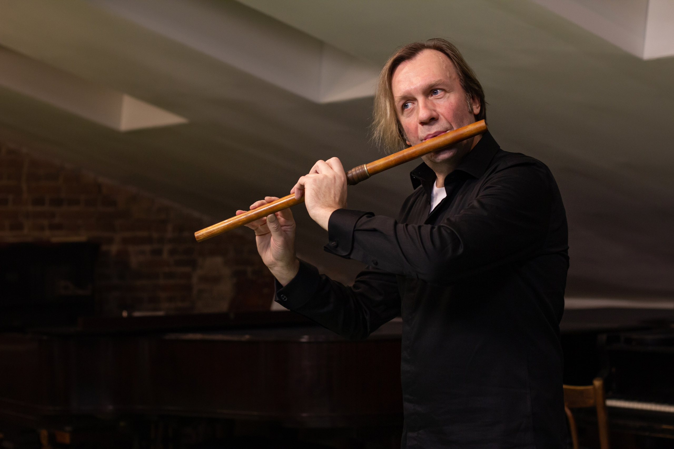 Выступление флейтиста Игоря Лисова. Фотограф в Москве Юлия Карпова