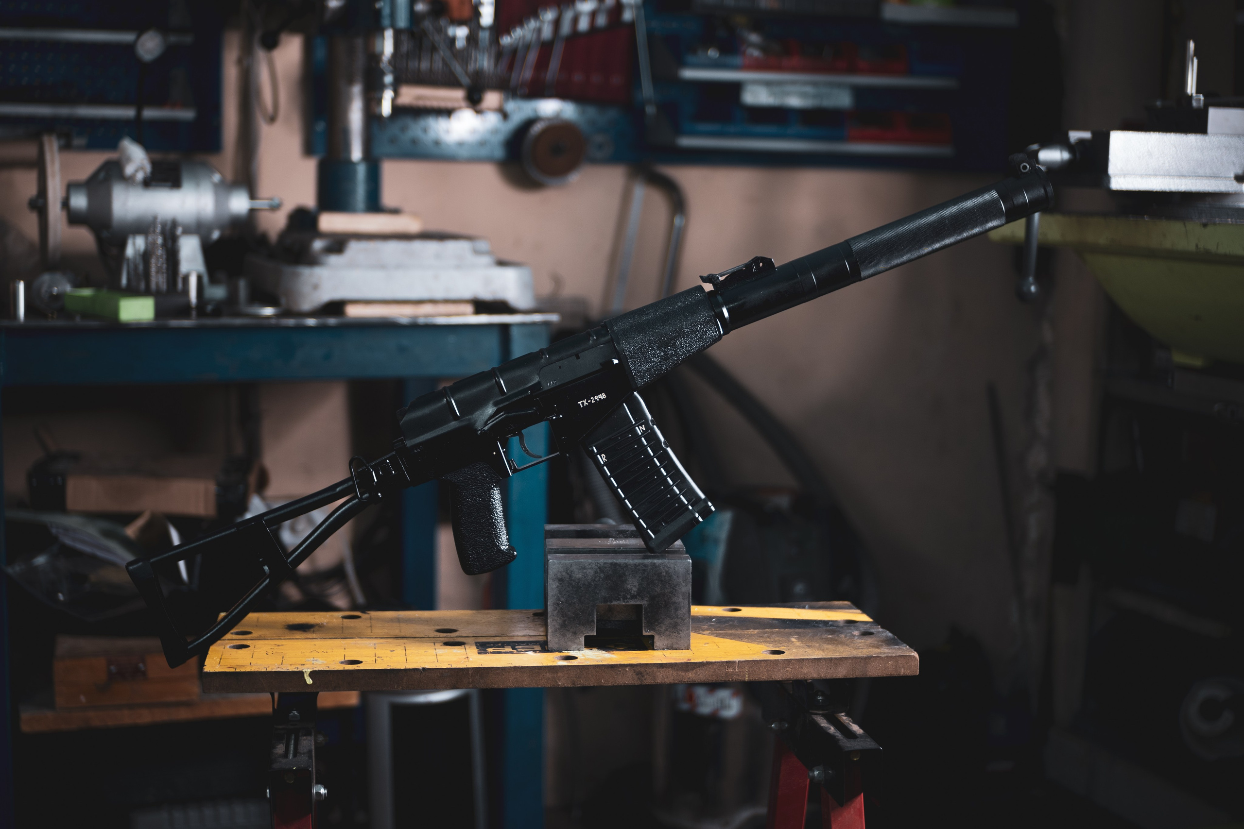 Как можно покрасить страйкбольное оружие?. Страйкбольная мастерская Бигич Воркшоп