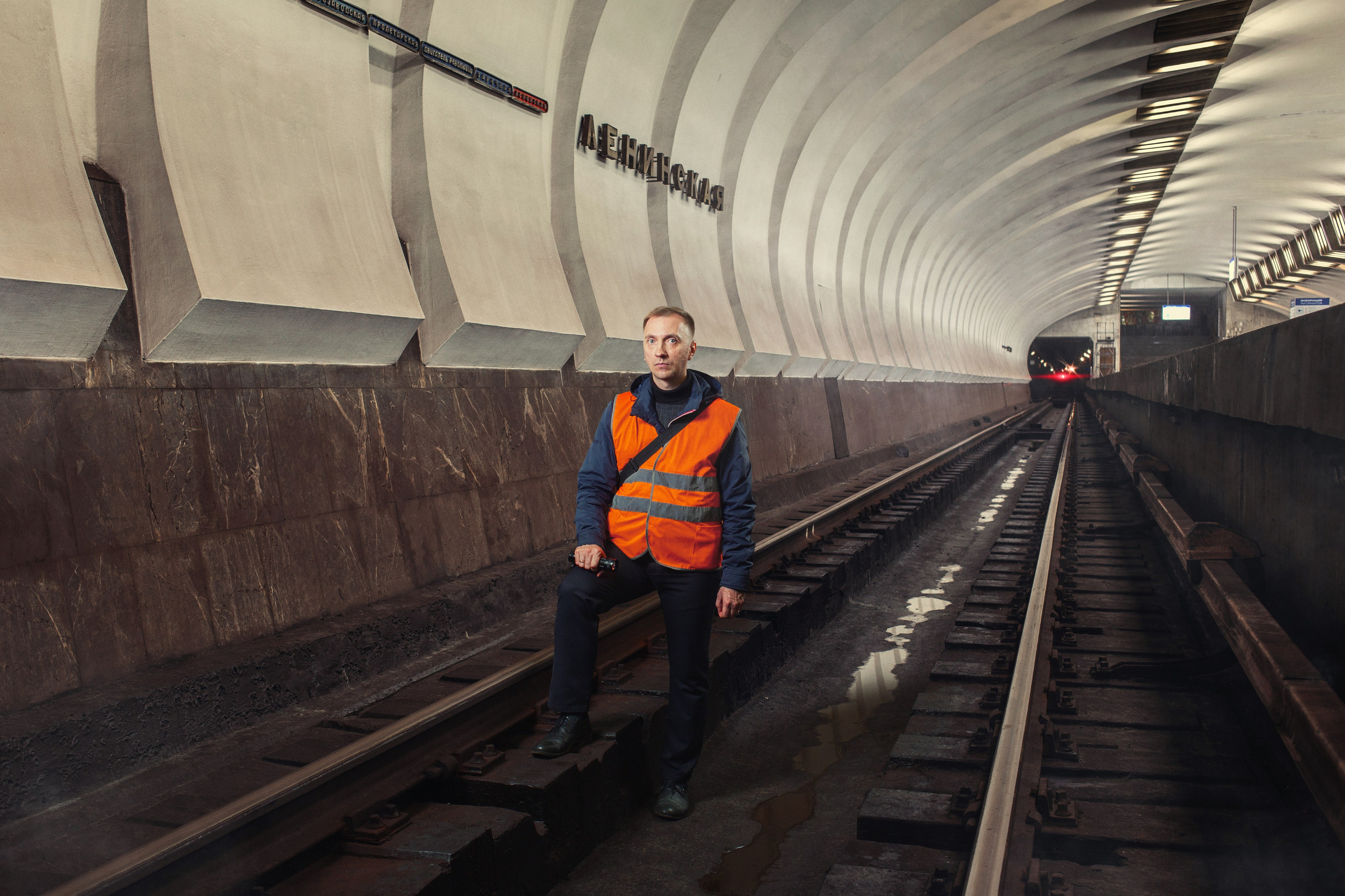 Тоннель в метро Нижнего Новгорода