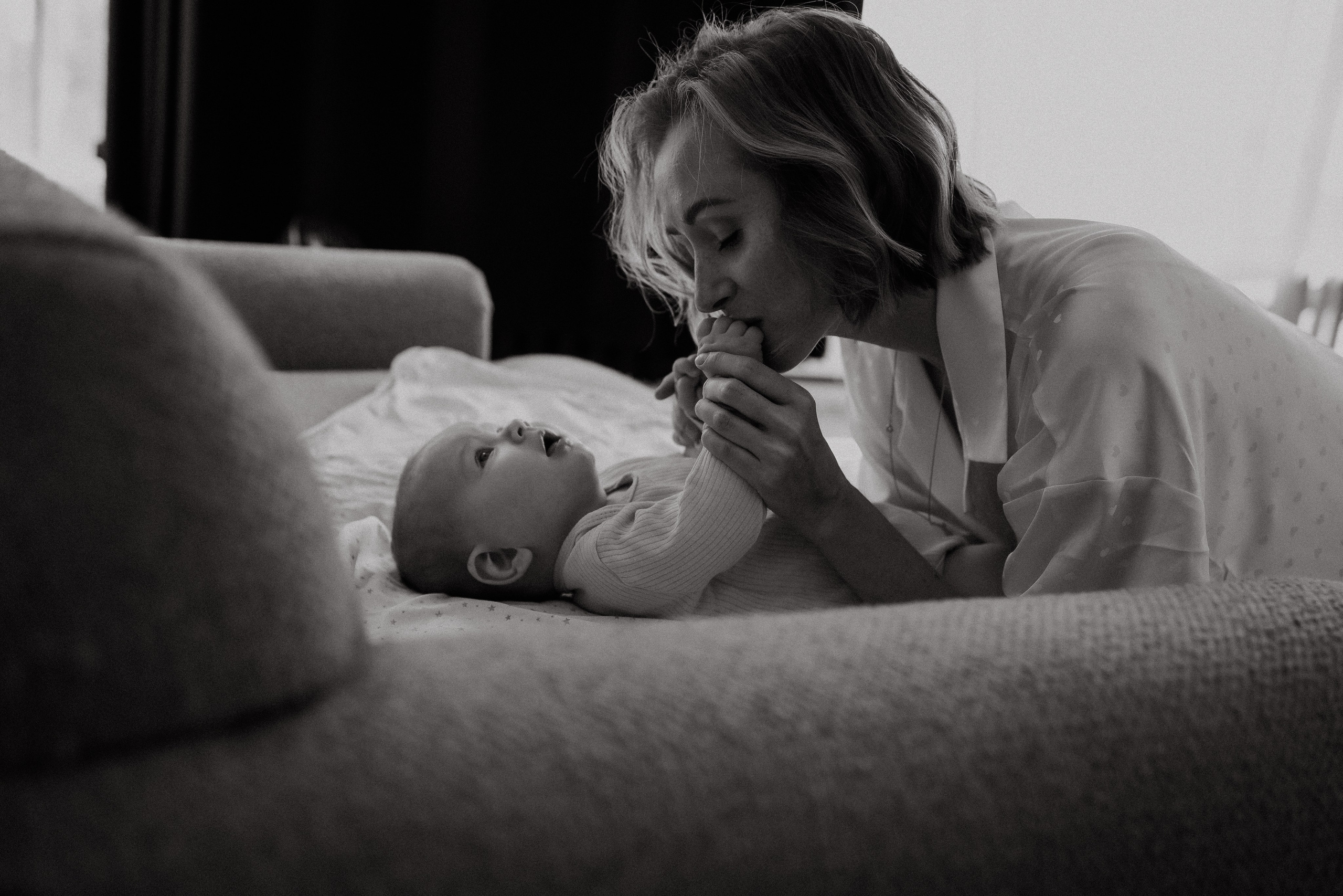 Фотосессия малыша до года