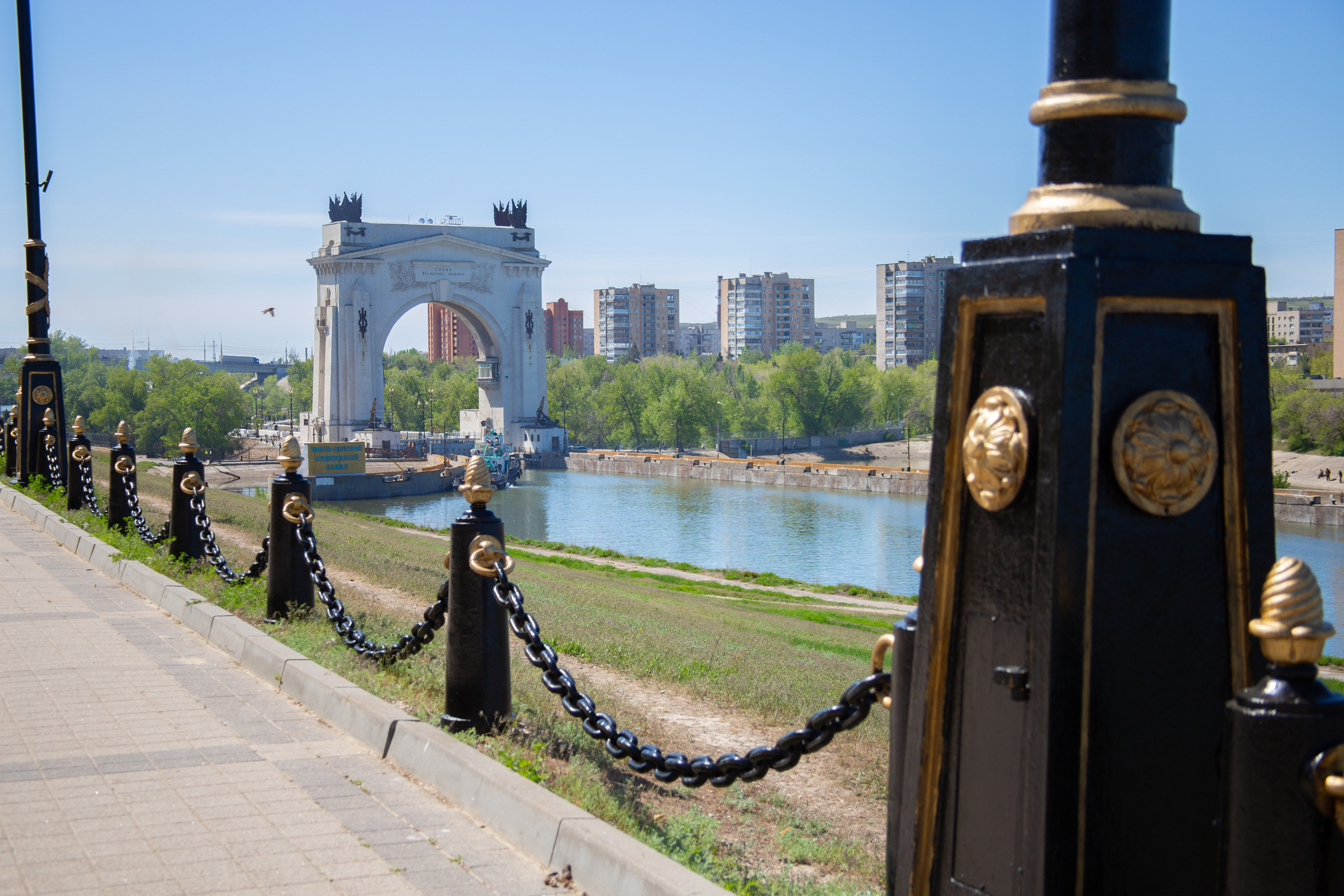 первый шлюз волго-донского канала