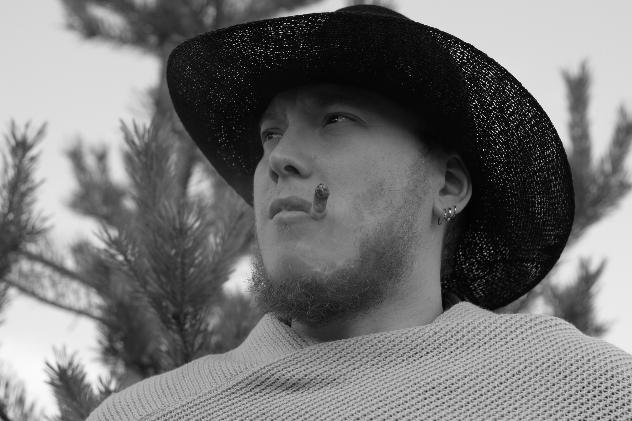 Мужская фотосессия. Мужской портрет. Ковбой