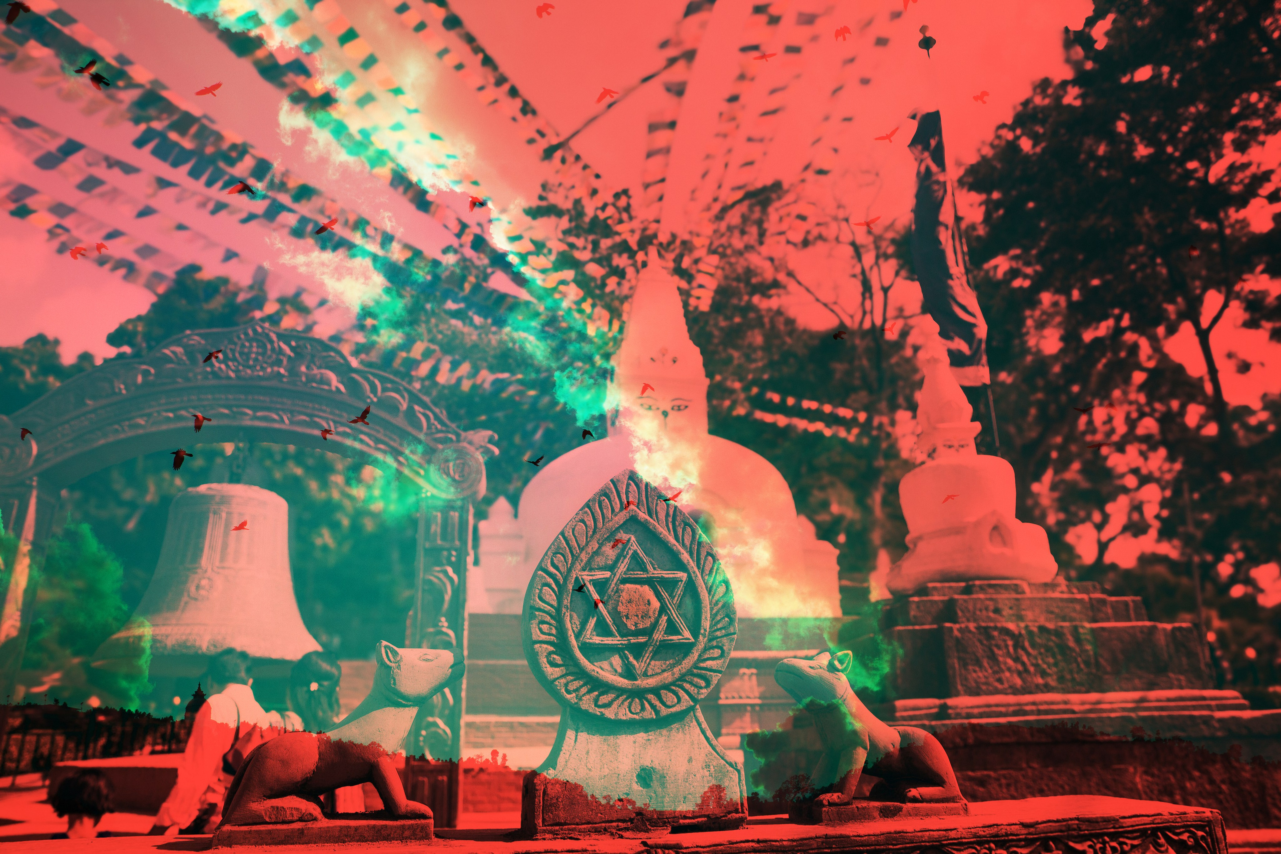 Коллажи. Визуальный художник Лиана Даренская, Москва