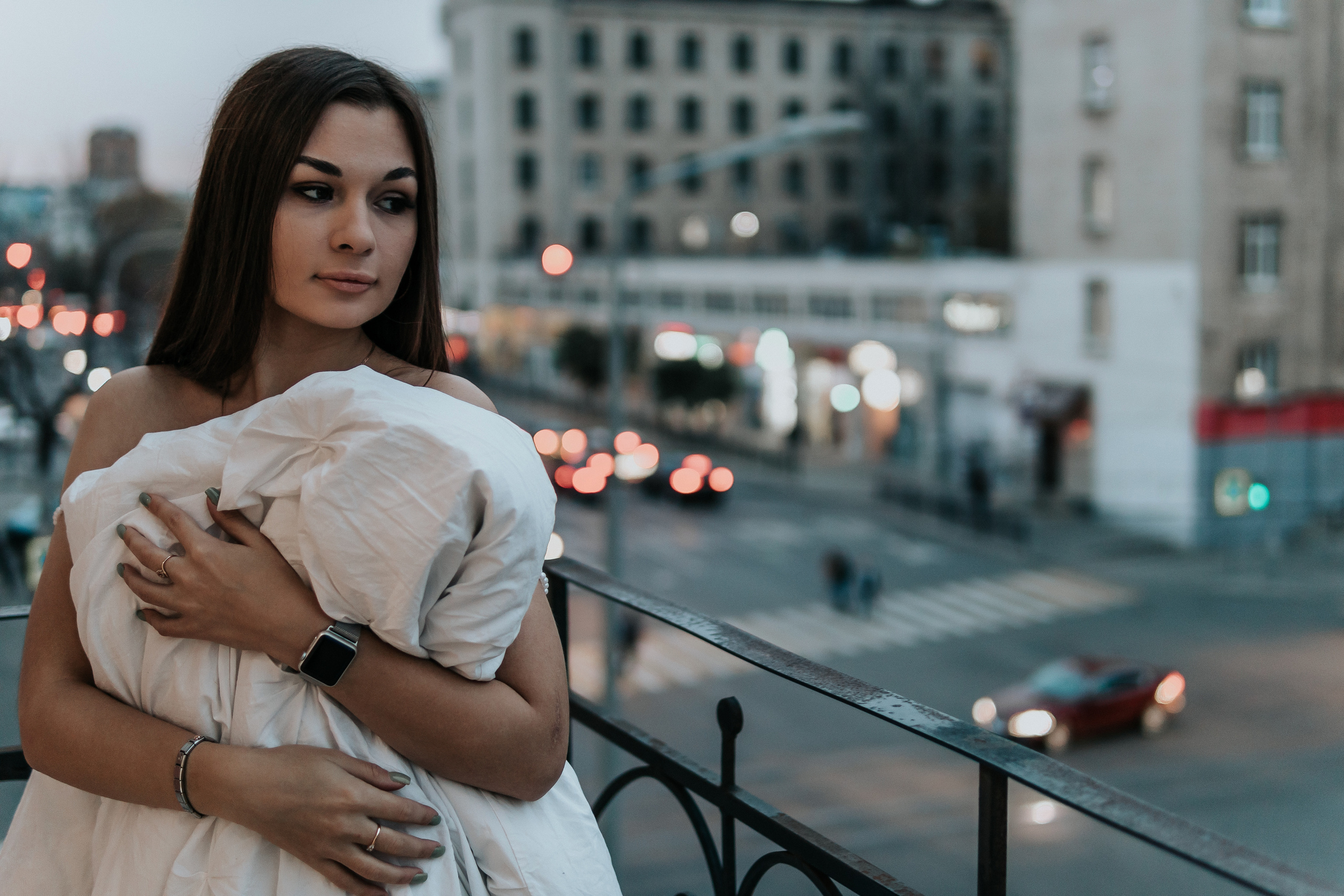 Женская фотосессия на балконе в г. Ростов-на-Дону. Фотограф в Ростове-на-Дону Игорь Апасеев