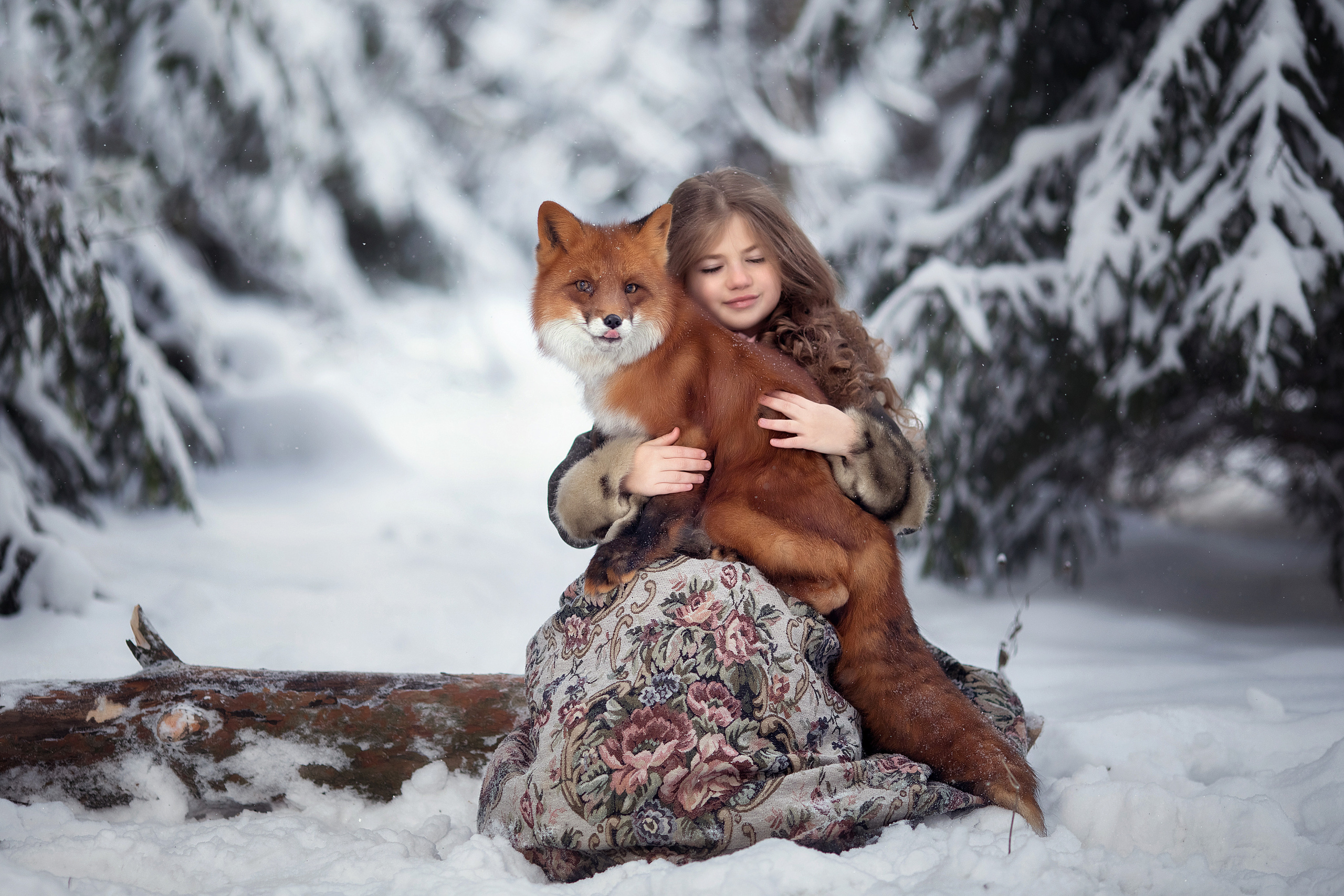 Mr. Fox and Little Miss. Children’s and family photographer Ekaterina Ureva in Moscow