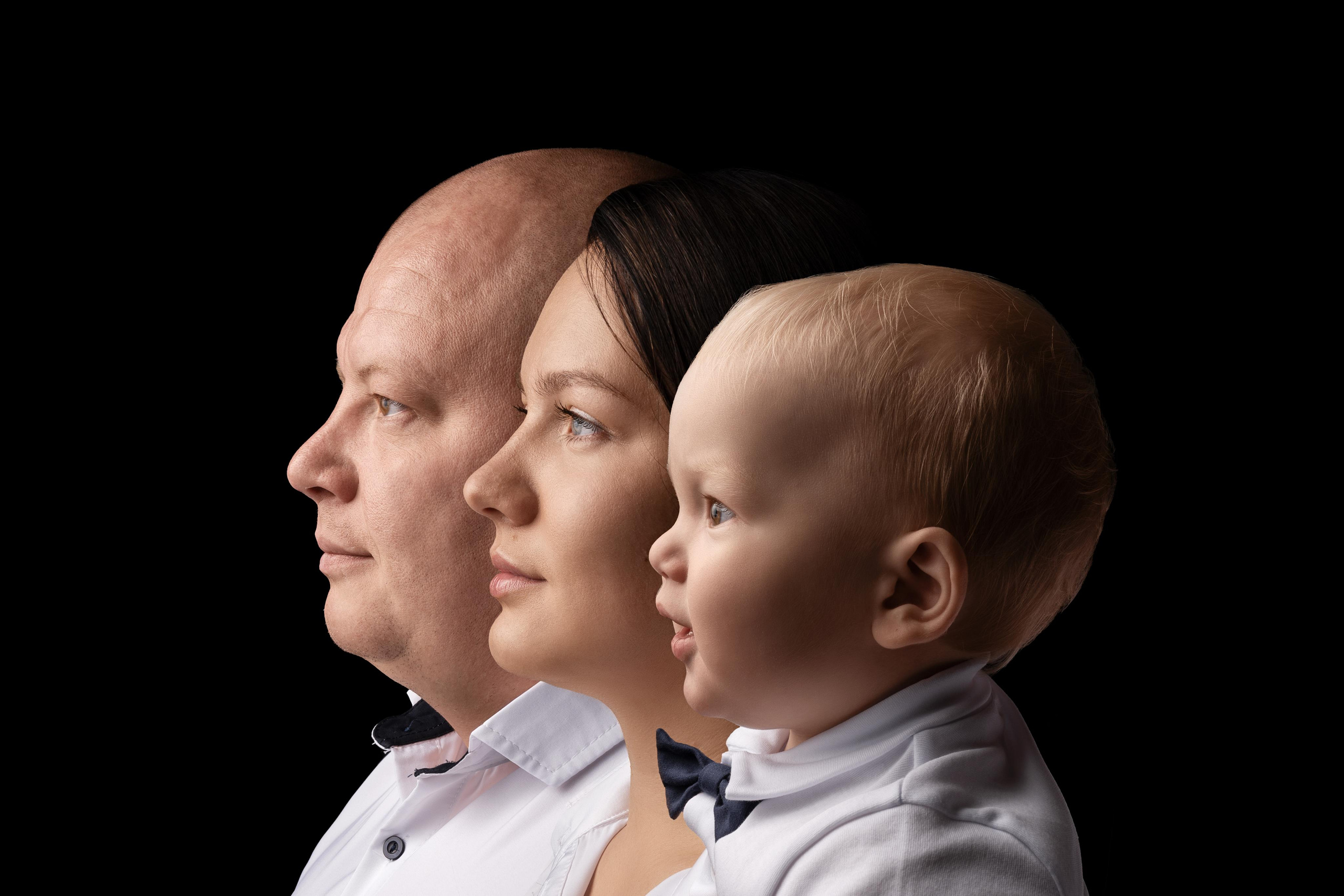 Семейный Портрет. Фотограф новорожденных Березники Пермский край Аня Ремянникова