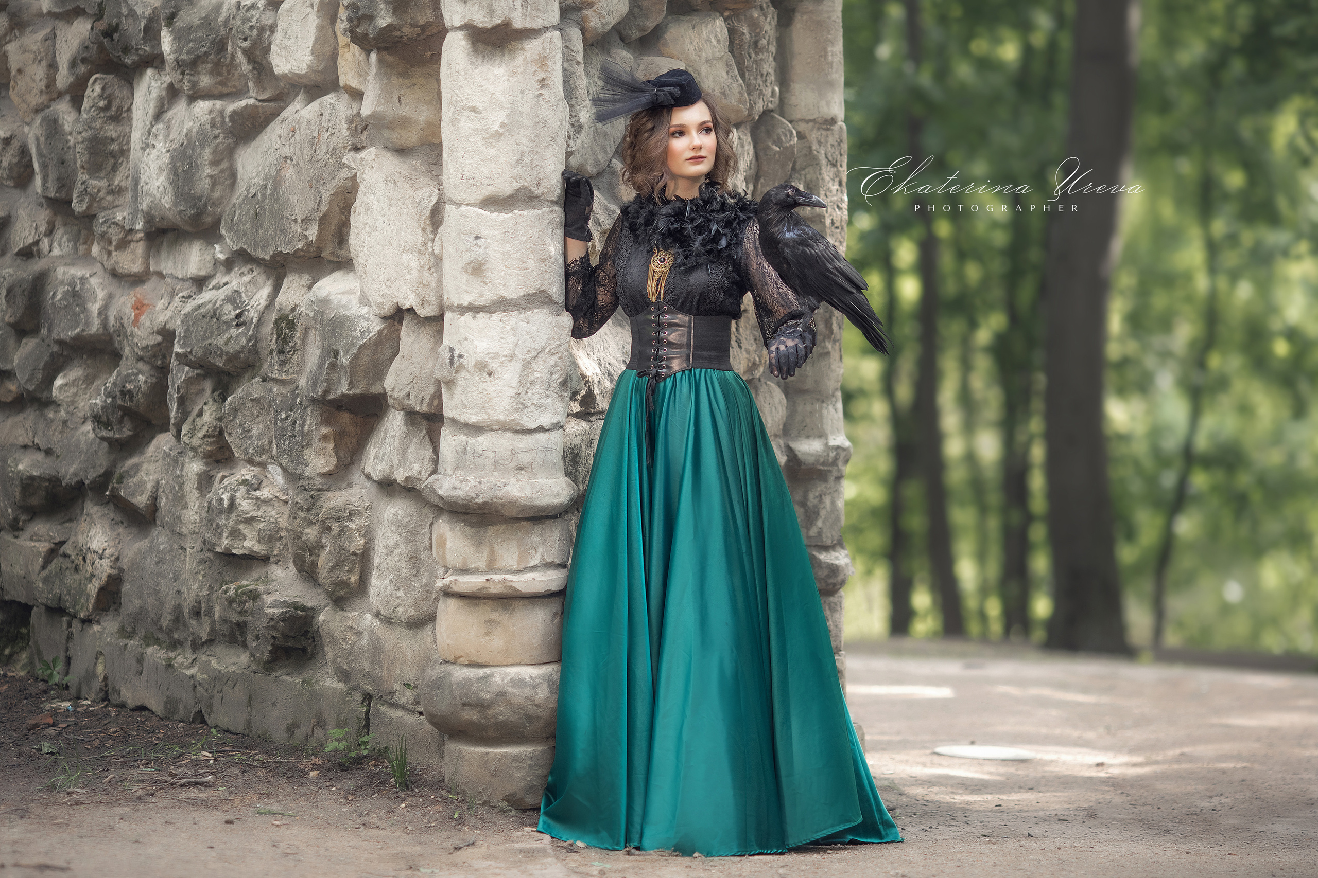 Raven. Children’s and family photographer Ekaterina Ureva in Moscow